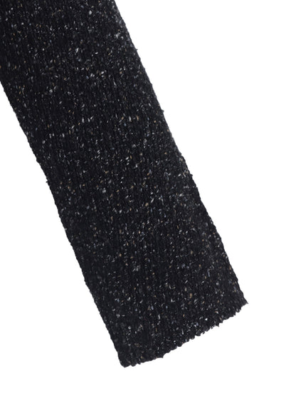 PLAIN STITCH OBLIQUE HIGH NECK PO