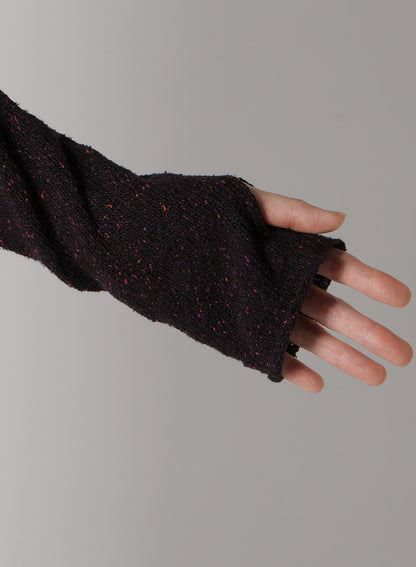 PLAIN STITCH OBLIQUE HIGH NECK PO