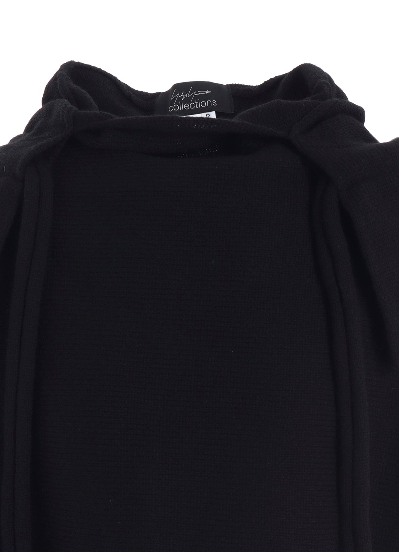 7G PLAIN STITCH LINKS CROPPED HOODIE PO W/ARM WARMERS