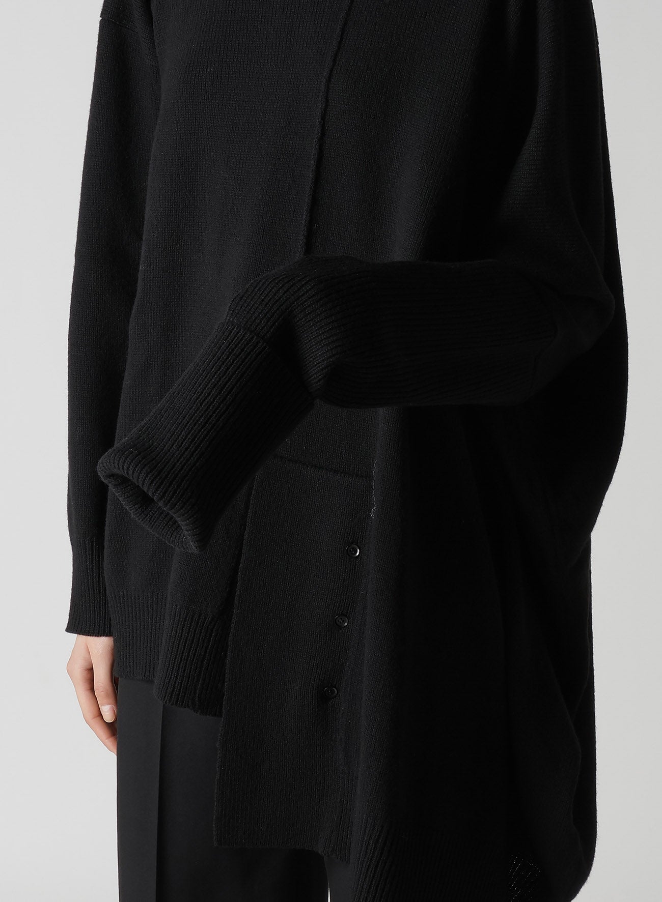 PLAIN STITCH ASYMMETRY PO B