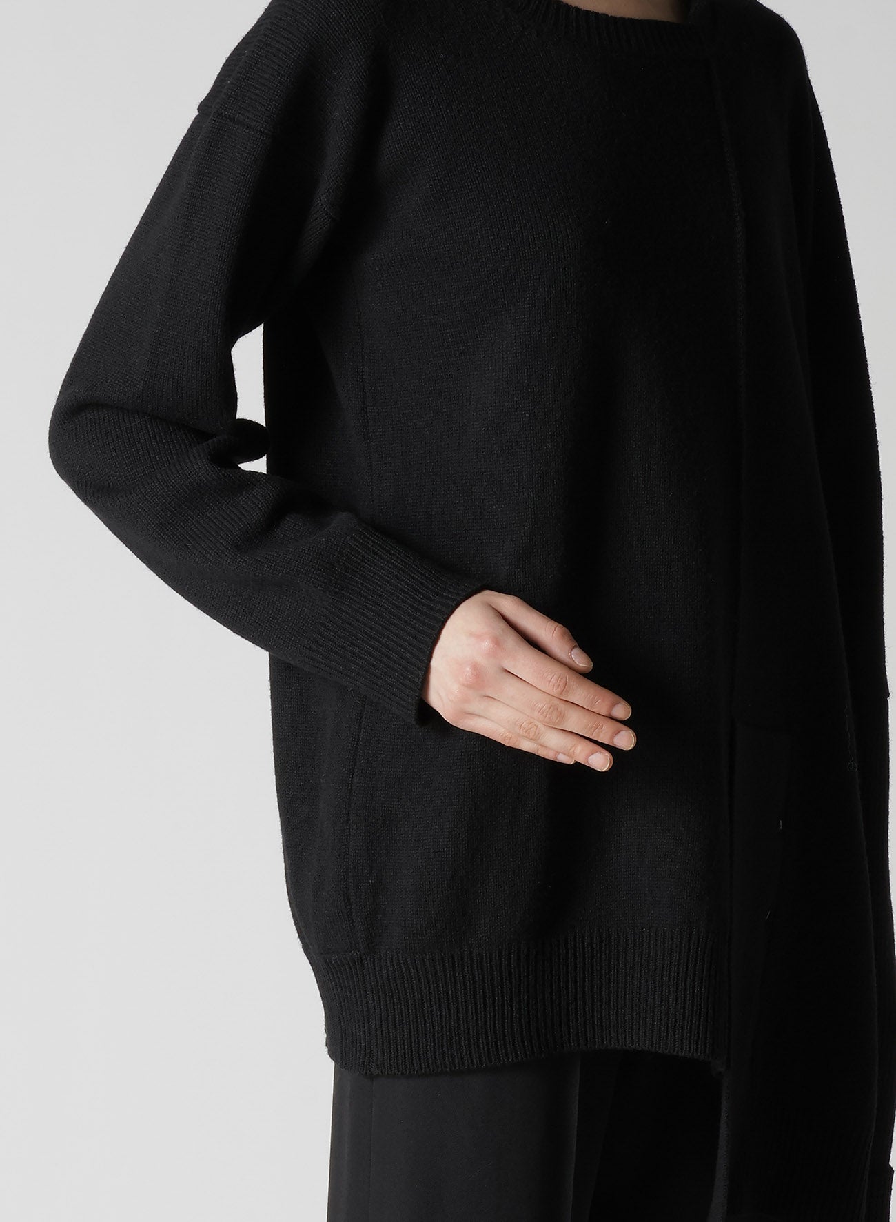 PLAIN STITCH ASYMMETRY PO B