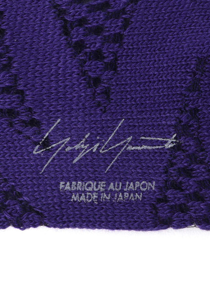 RIB W MONOFILAMENT LINE SOCKS