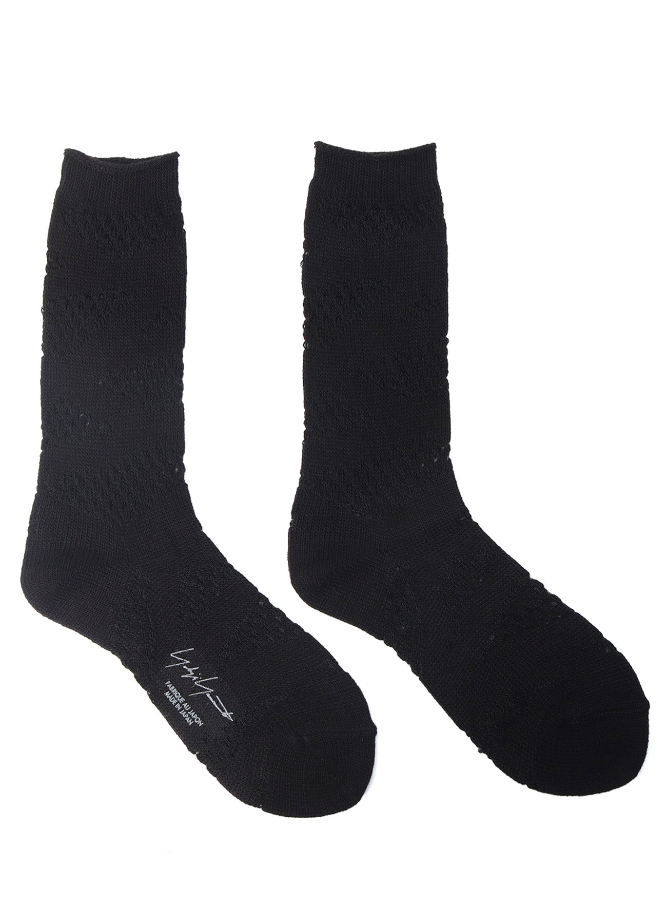 RIB W MONOFILAMENT LINE SOCKS