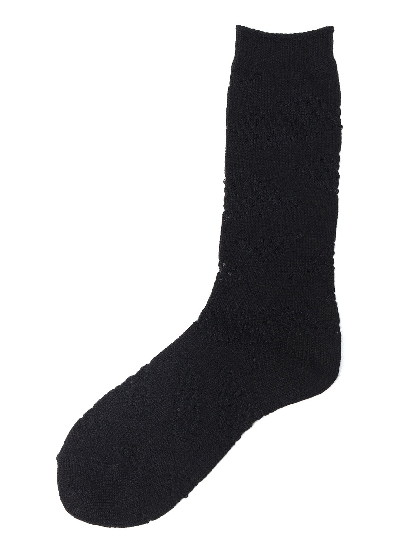 RIB W MONOFILAMENT LINE SOCKS