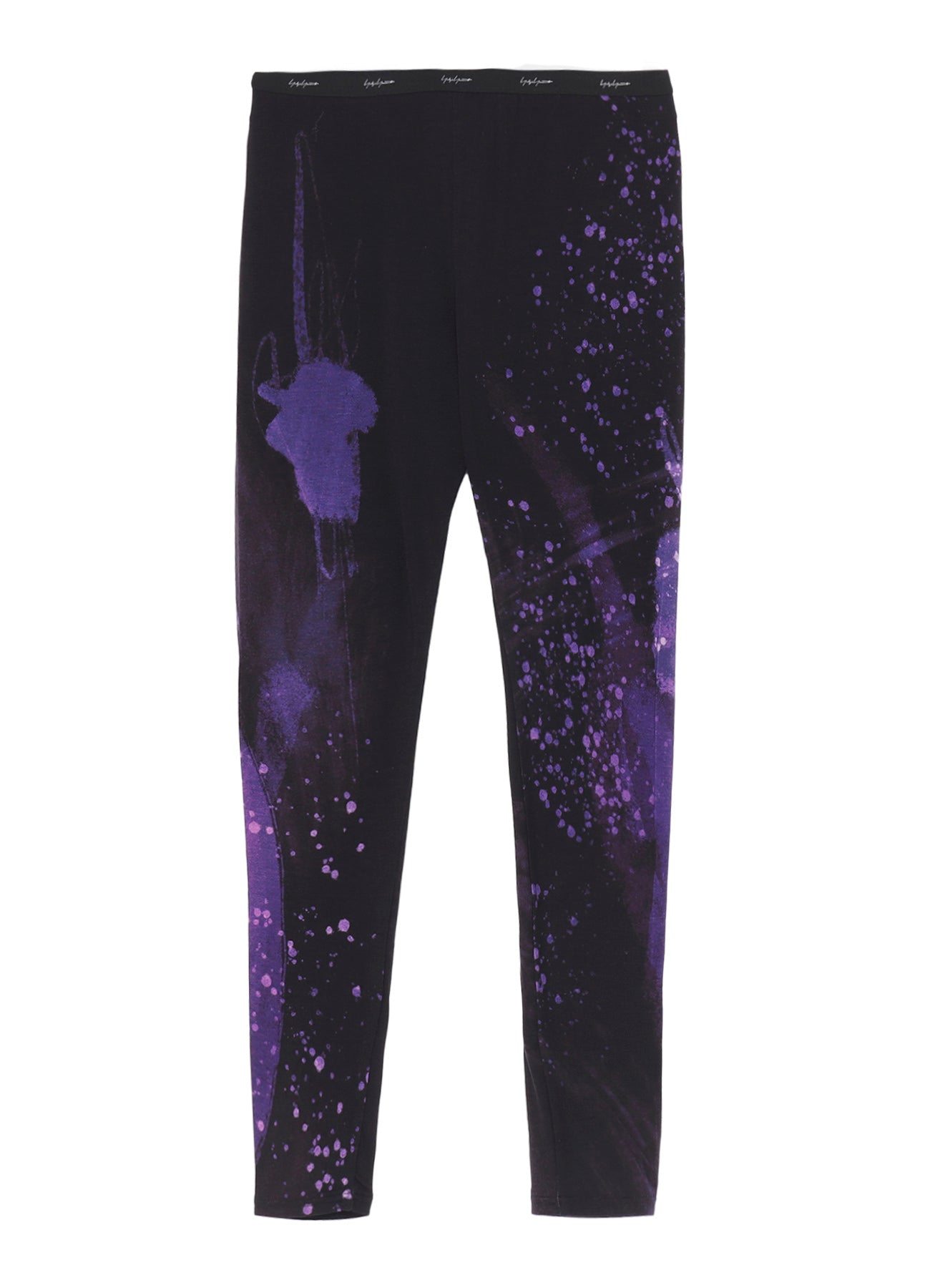 PURPLE B PATTERN BASIC LEGGINGS