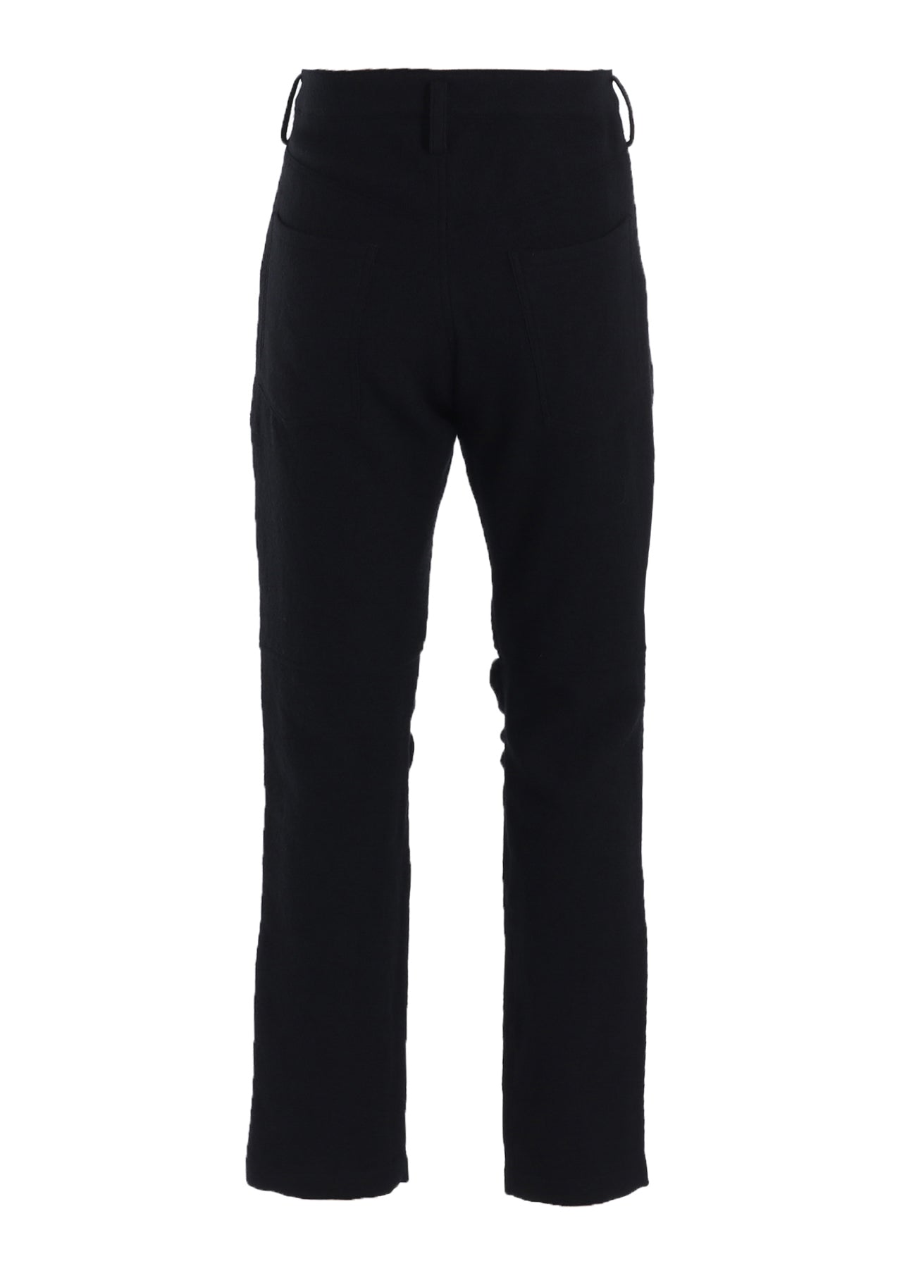 WOOL VIYELLA GATHERED KNEE PANTS