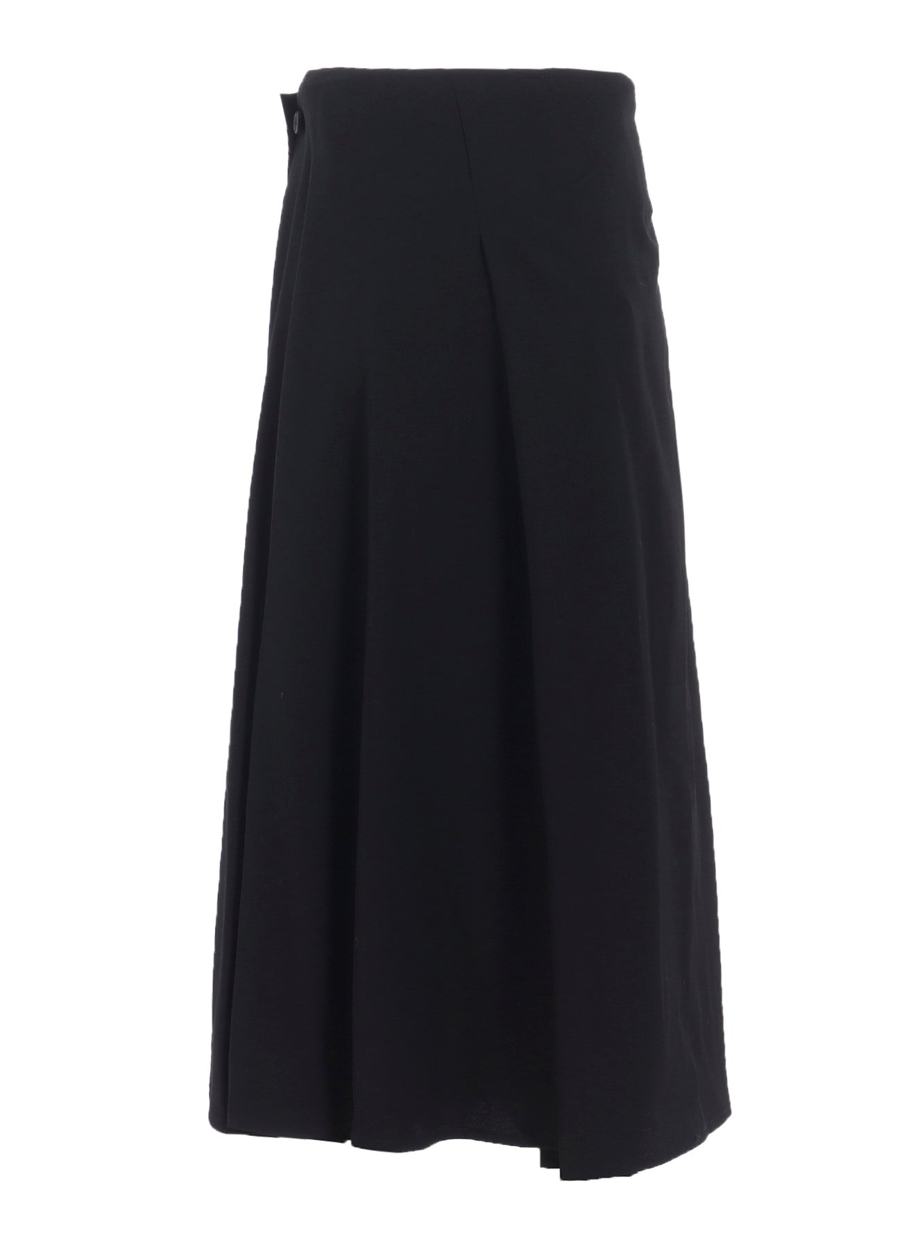 WOOL GABARDINE LONG SKIRT