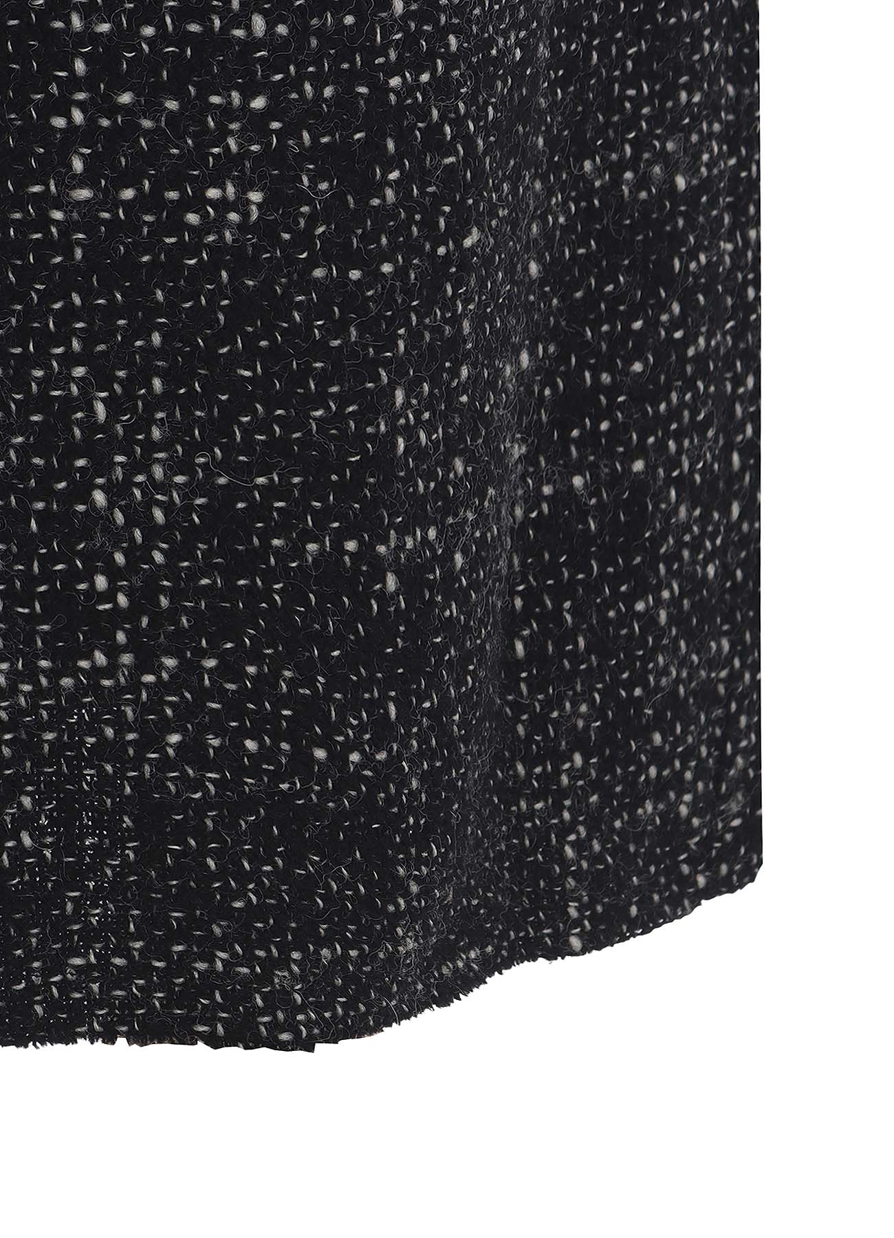 HANDMADE TWEED BACK ZIPPER SKIRT