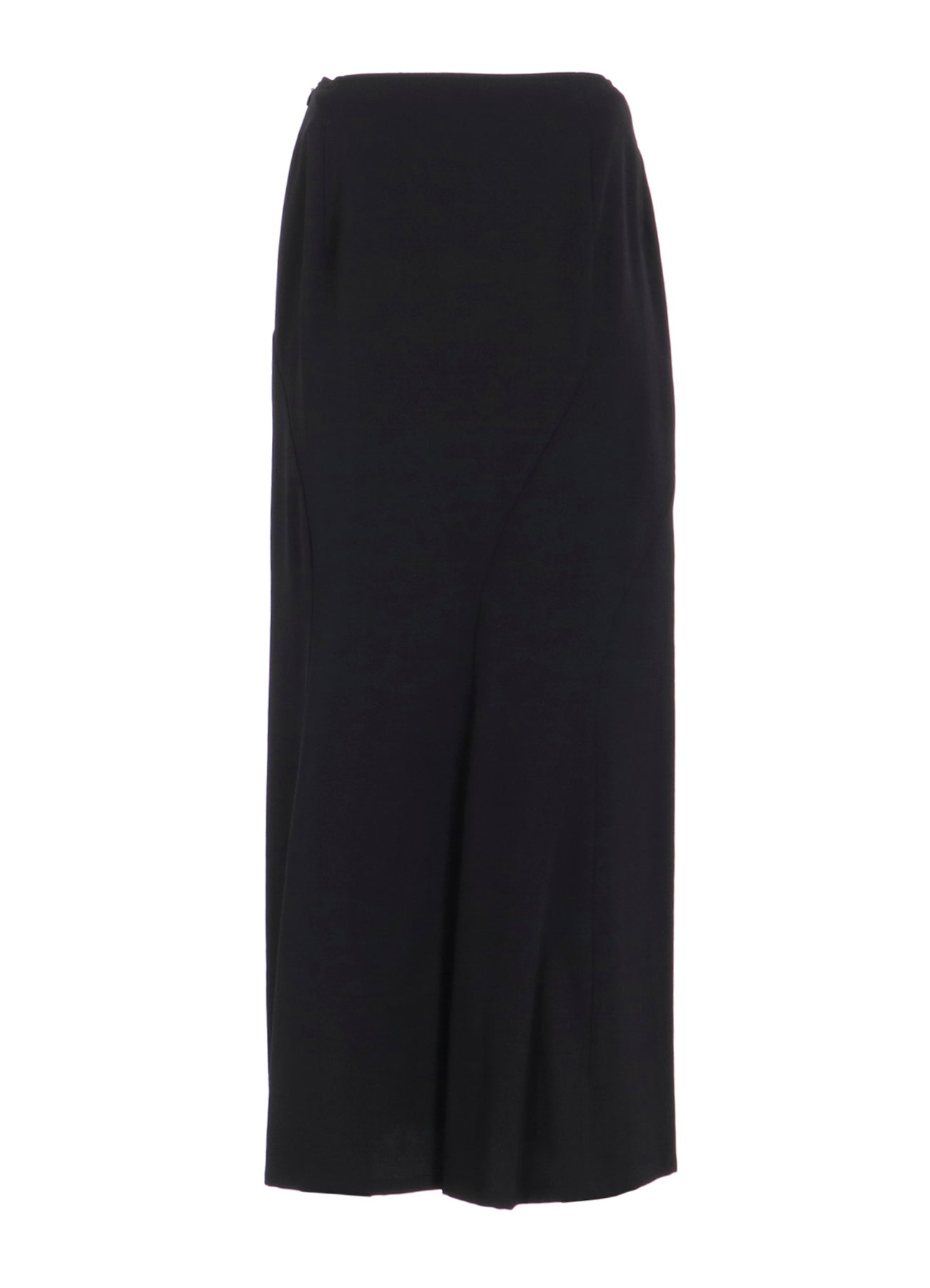 WOOL GABARDINE DIAGONAL CUTTING LONG SKIRT