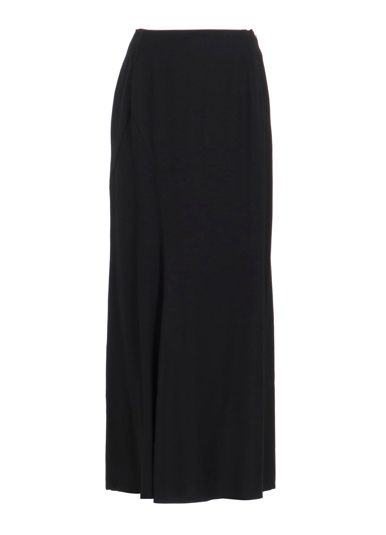 VISCOSE TWILL DIAGONAL CUTTING LONG SKIRT