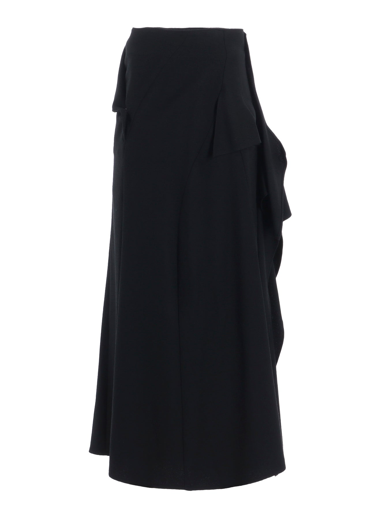 W/SAXONY B DRAPED HIGH WAIST SKIRT