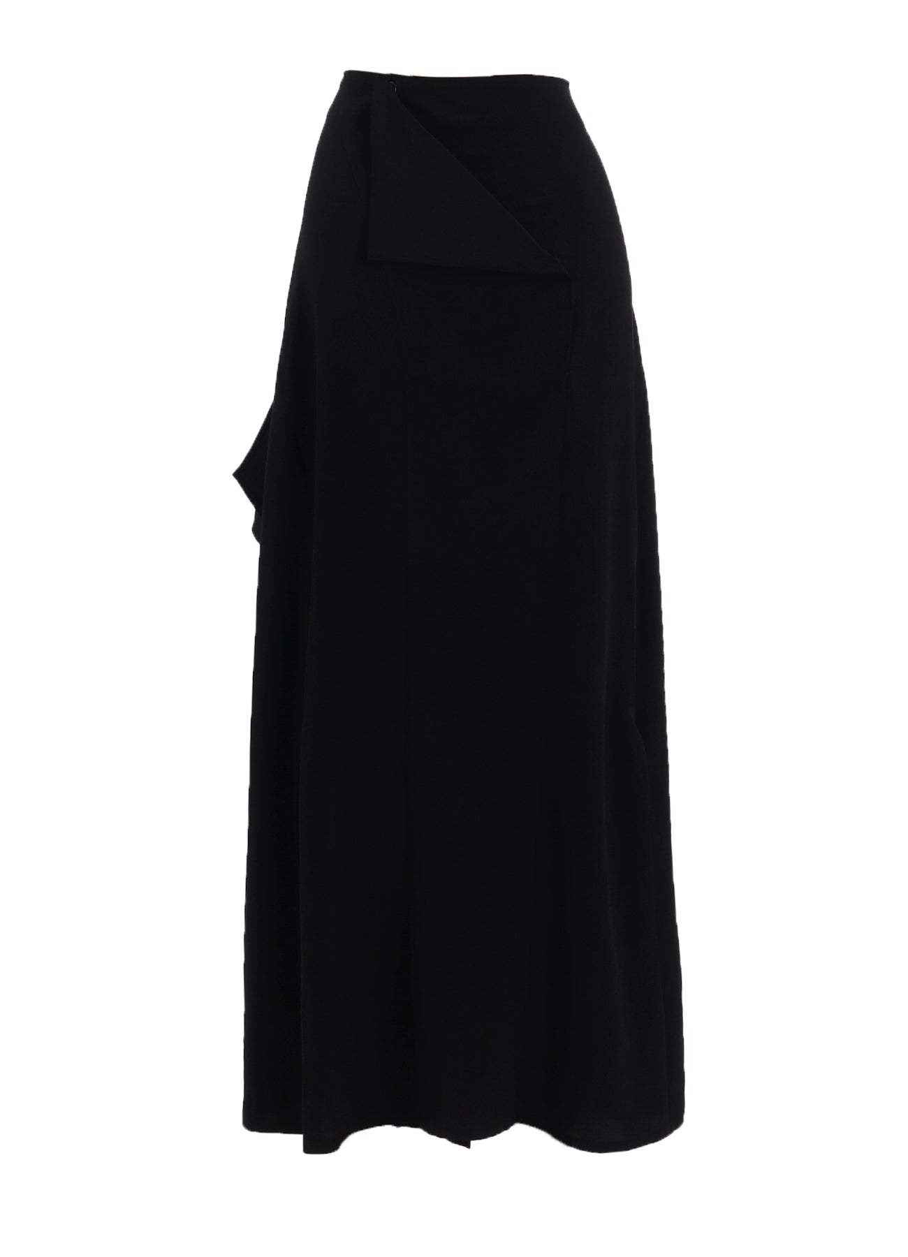 TA/PE CREPE DE CHINE B DRAPED HIGH WAIST SKIRT