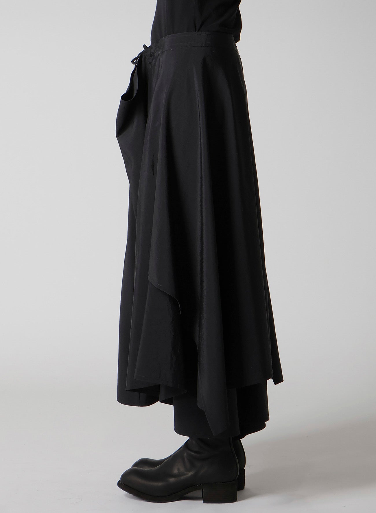 Ny/Si TAFFETA R GATHERED SKIRT