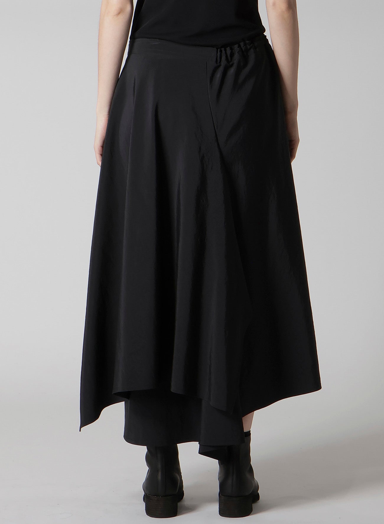 Ny/Si TAFFETA R GATHERED SKIRT