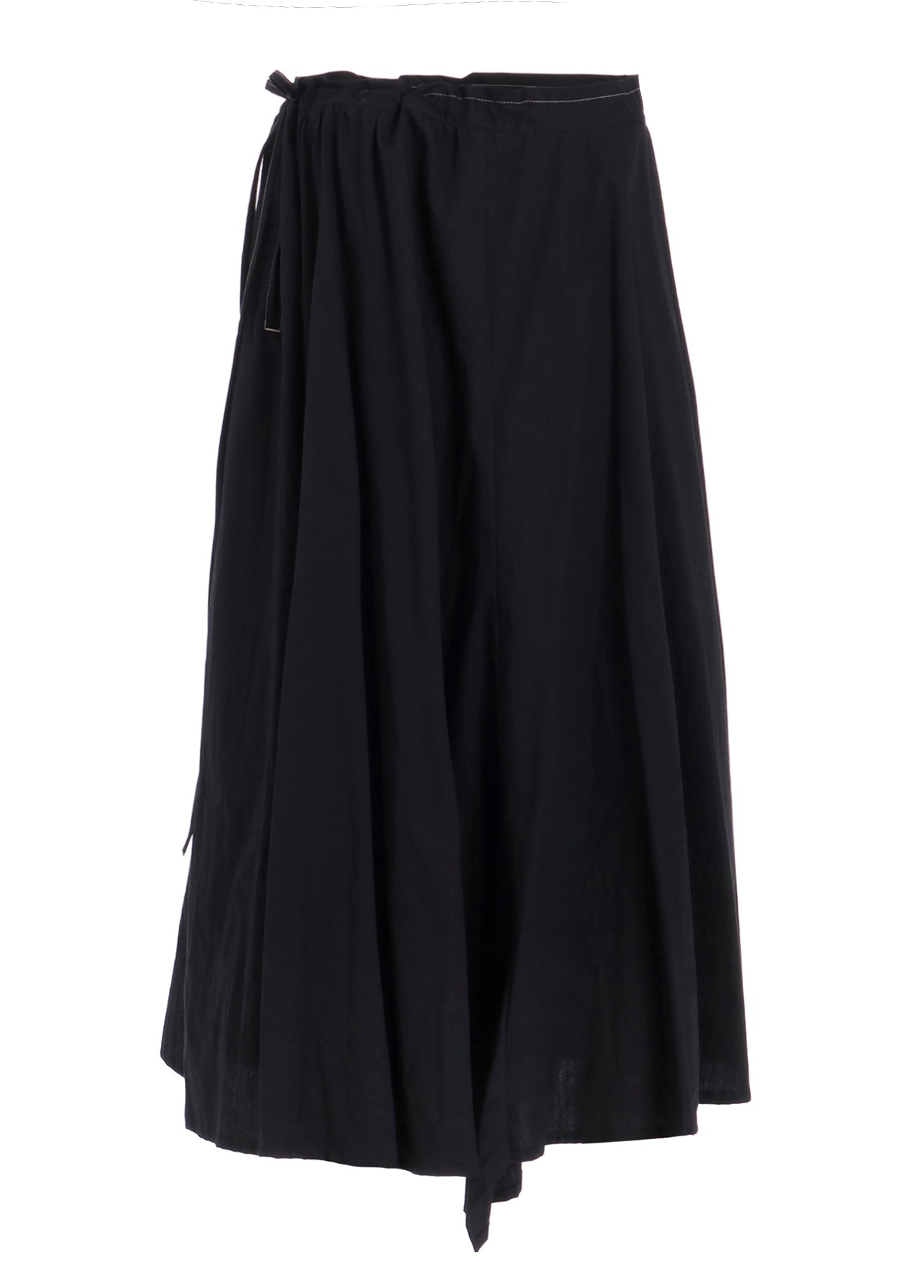 COTTON BROAD L GATHERED FLARE SKIRT