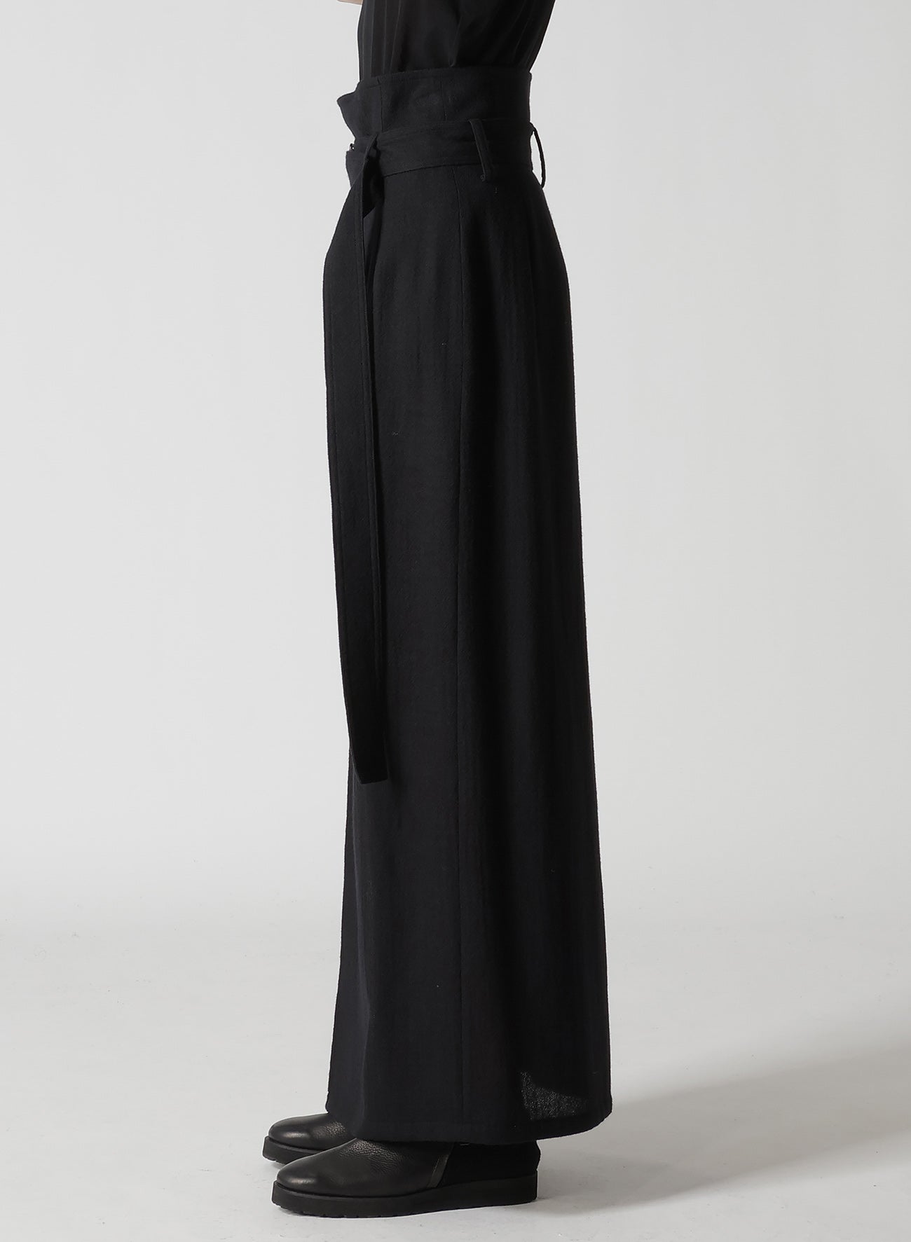 SOFT WOOL A HIGH WAIST SKIRT