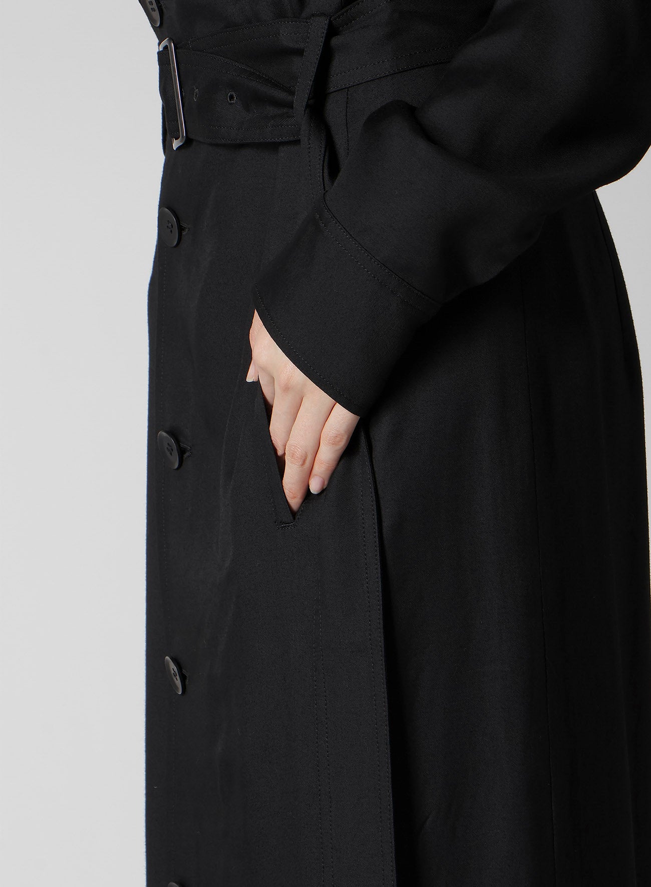 VISCOSE TWILL HIGH WAIST SKIRT