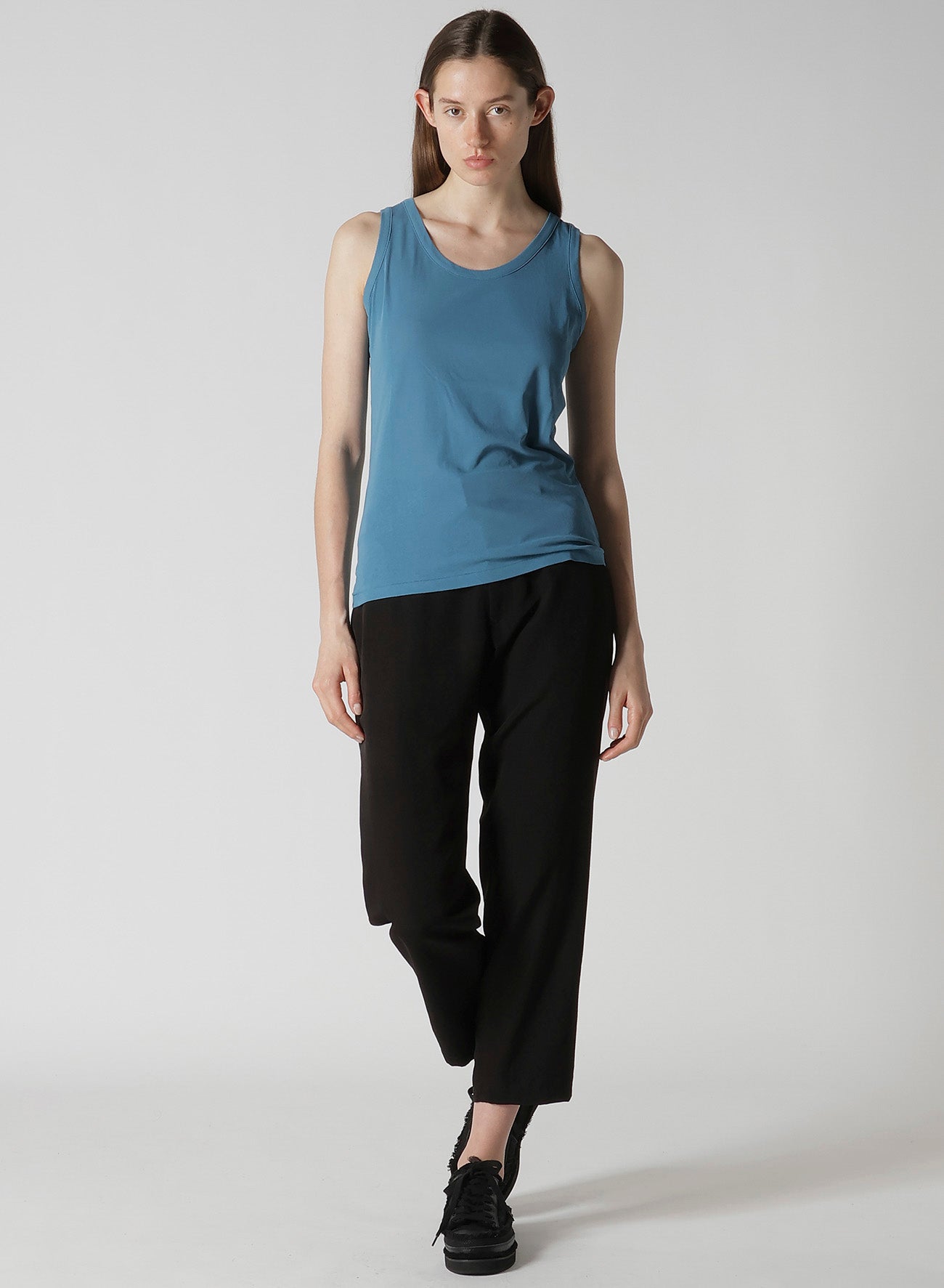 HIGH TWISTED JERSEY TANK TOP