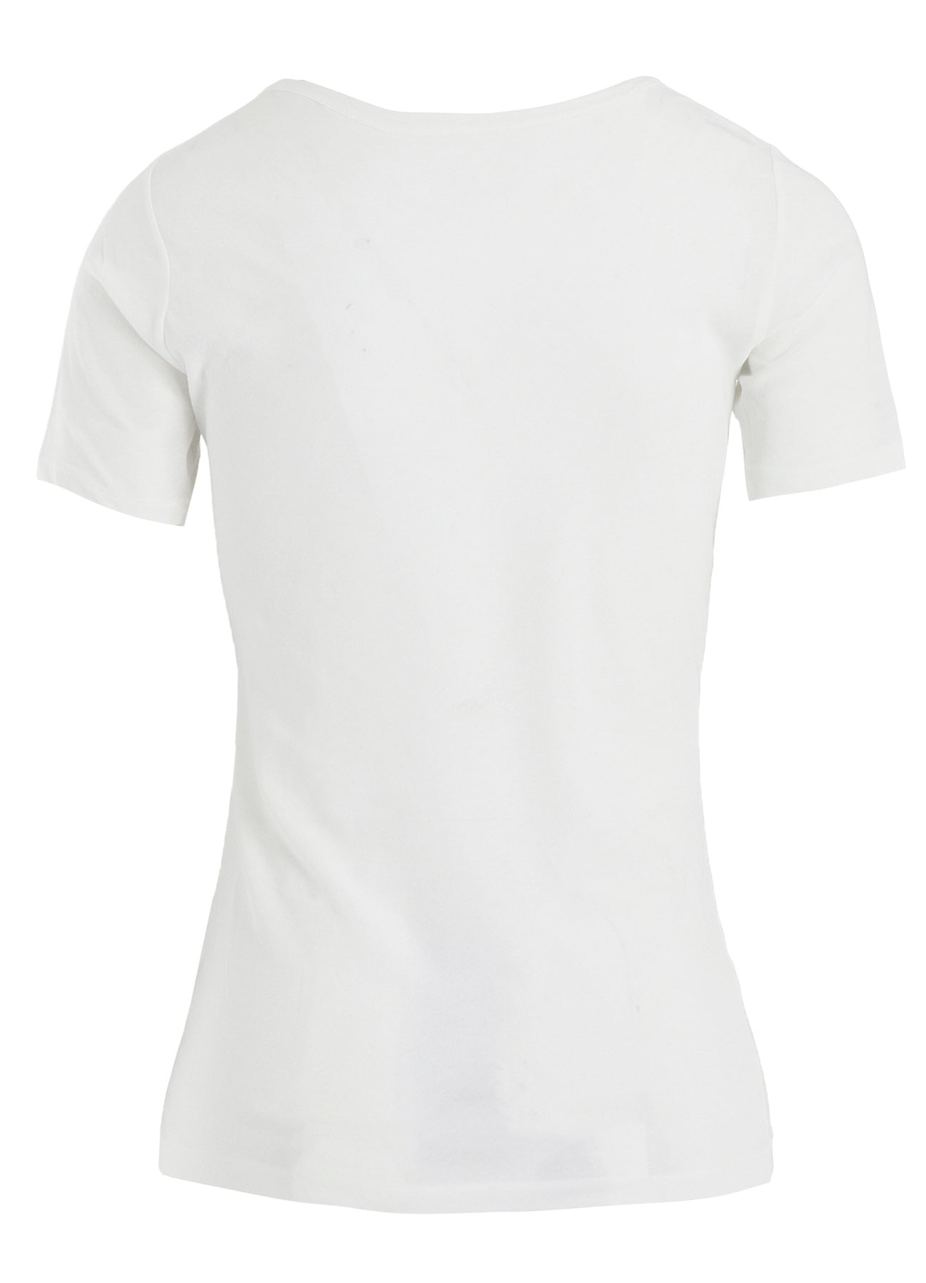 HIGH TWISTED JERSEY SHORT SLV ROUND NECK T
