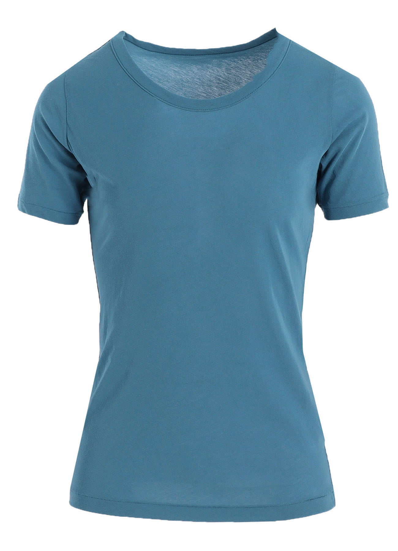 HIGH TWISTED JERSEY SHORT SLV ROUND NECK T