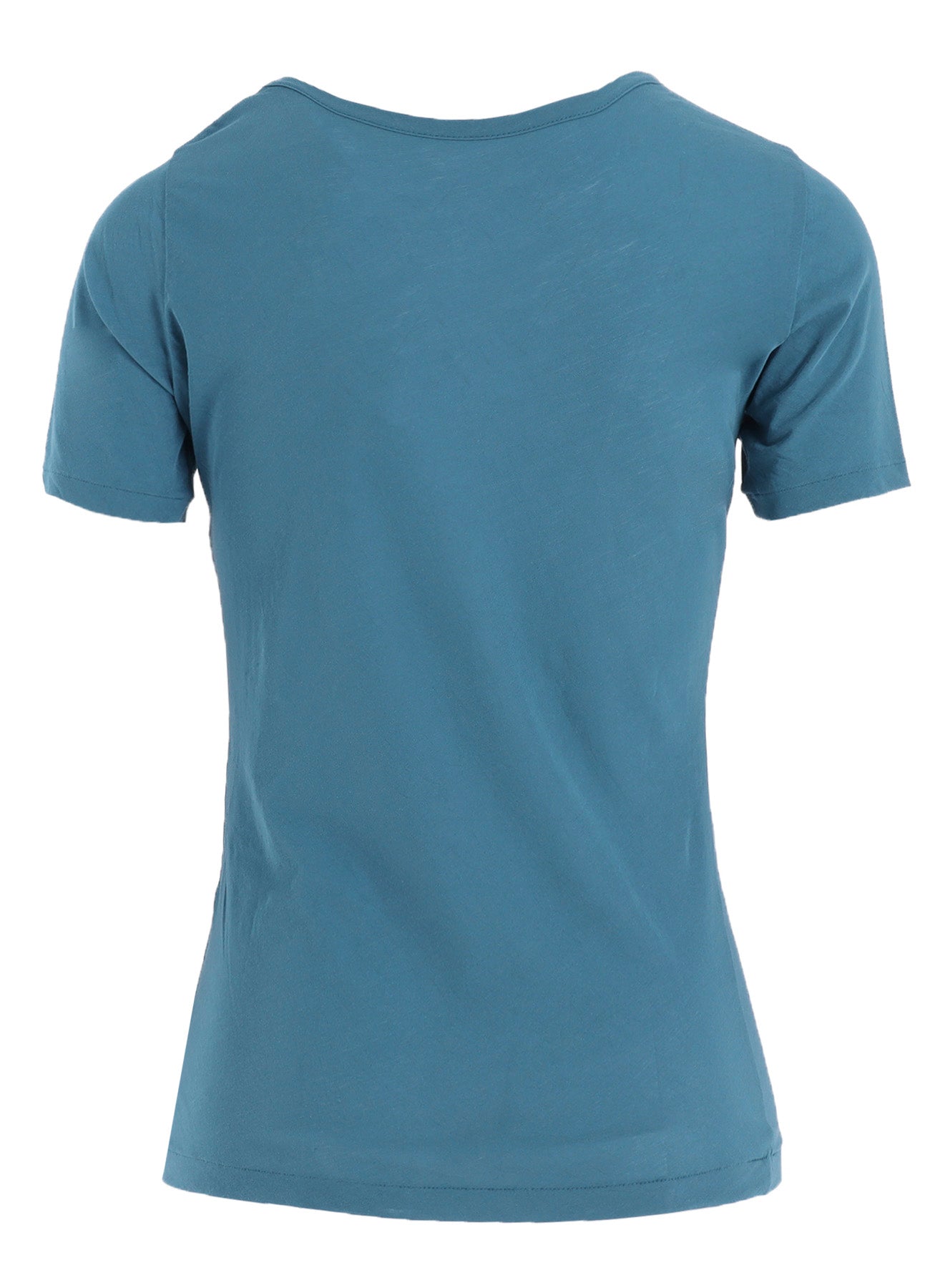 HIGH TWISTED JERSEY SHORT SLV ROUND NECK T