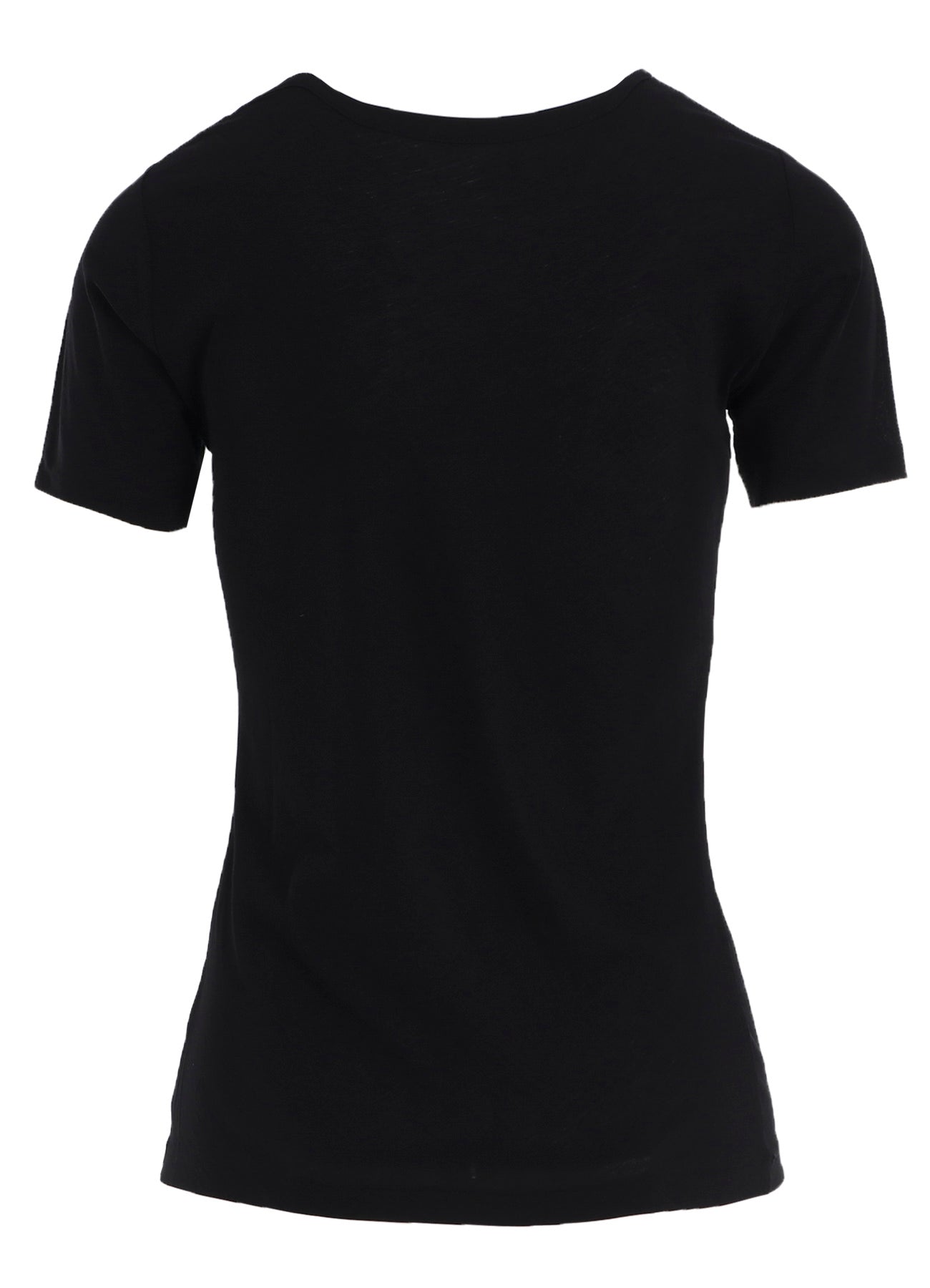 HIGH TWISTED JERSEY SHORT SLV ROUND NECK T