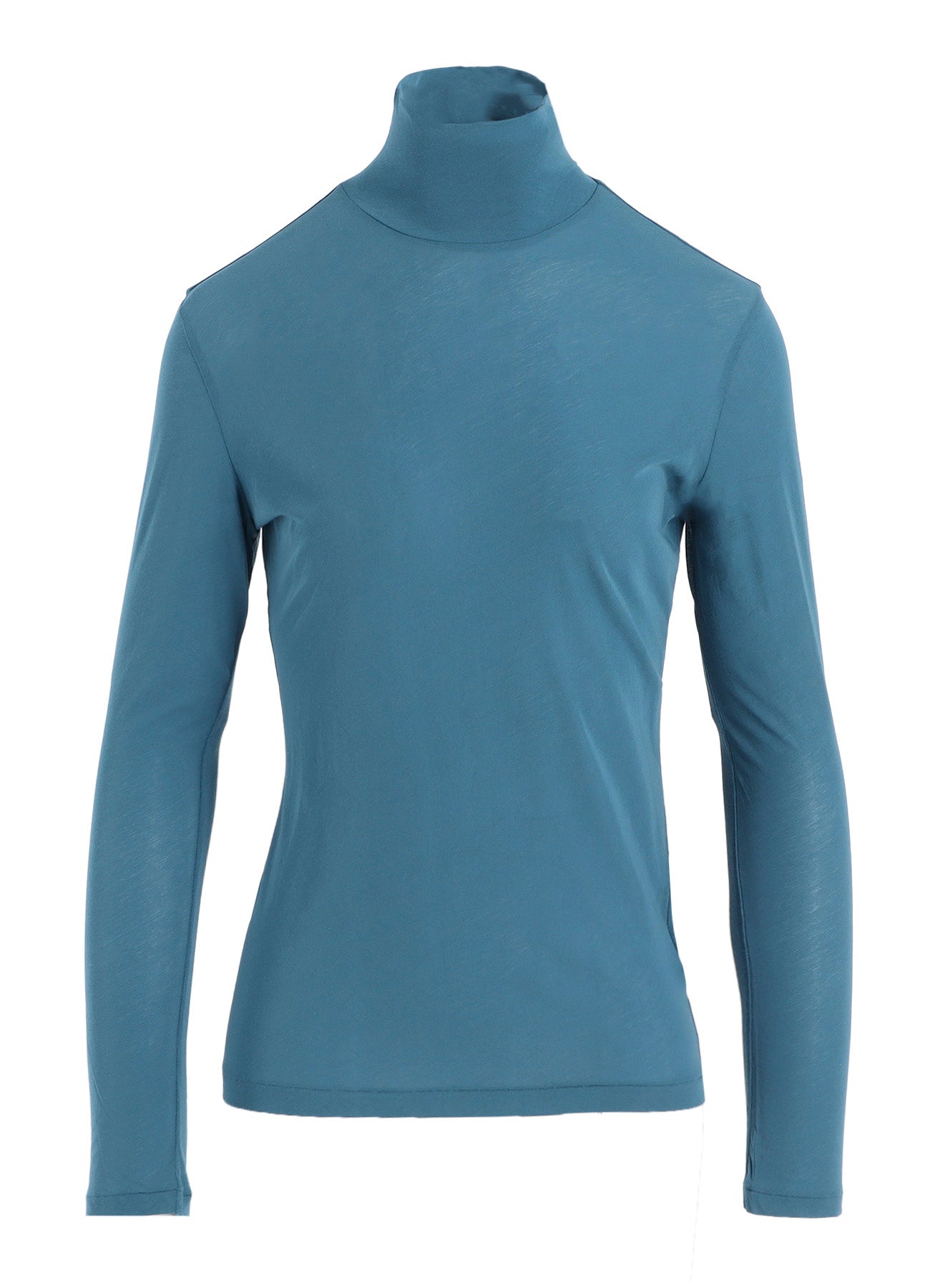 HIGH TWISTED JERSEY LONG SLV TURTLE NECK PO