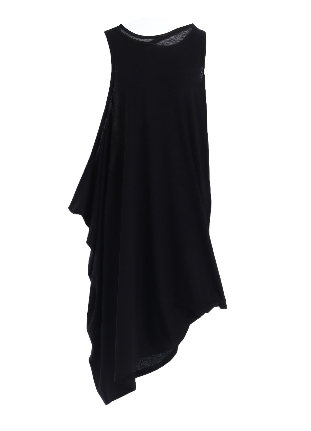 C ANGORA CASHMERE SINGLE JERSEY DRAPED DRESS