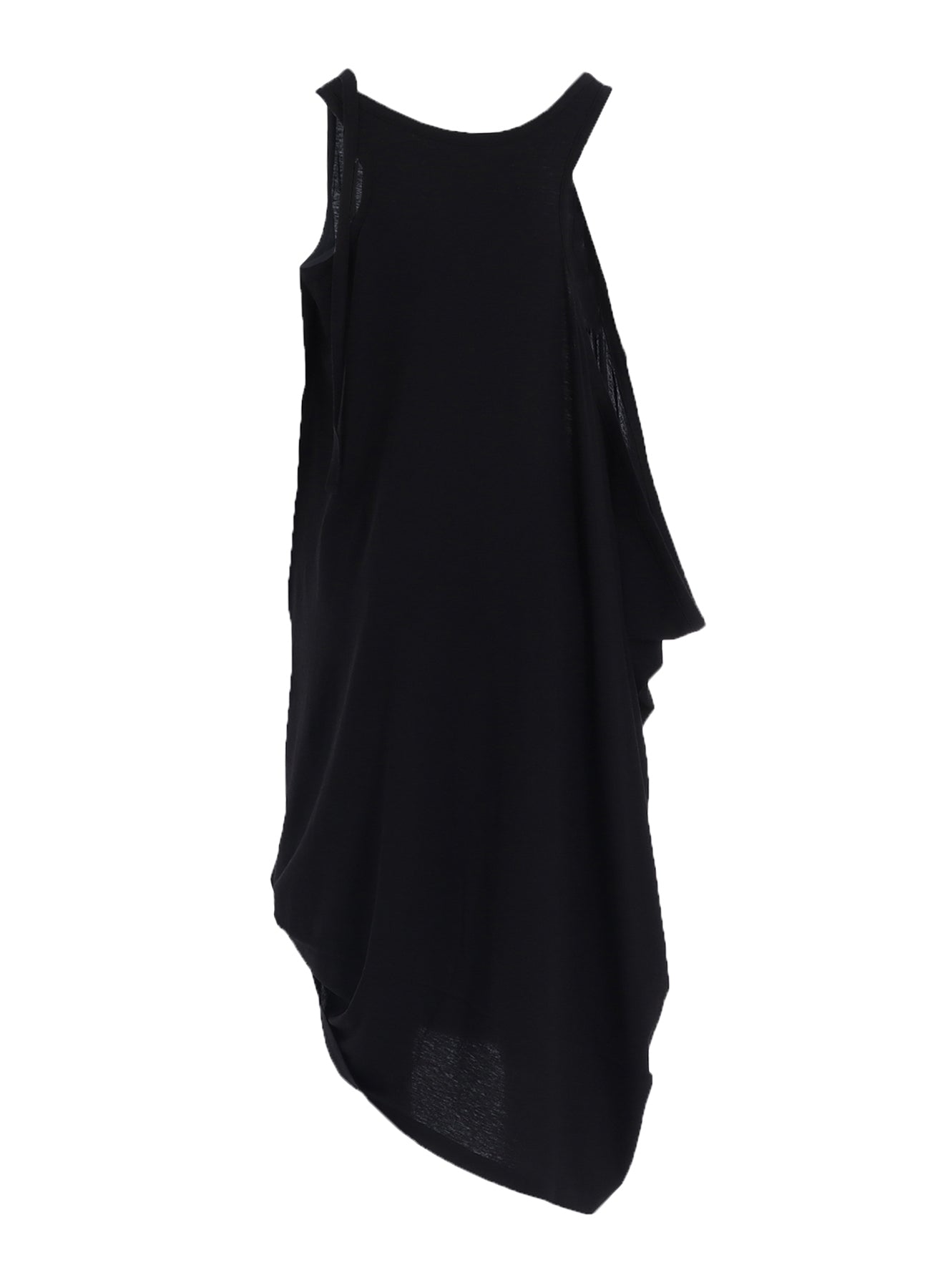 C ANGORA CASHMERE SINGLE JERSEY DRAPED DRESS