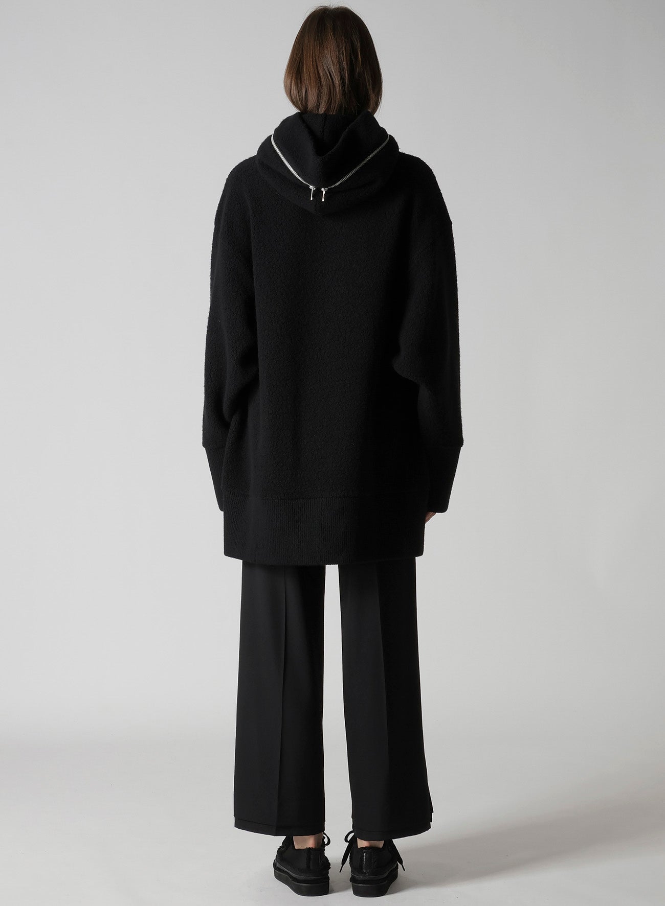 SHEEP PILE ZIP HOOD PO