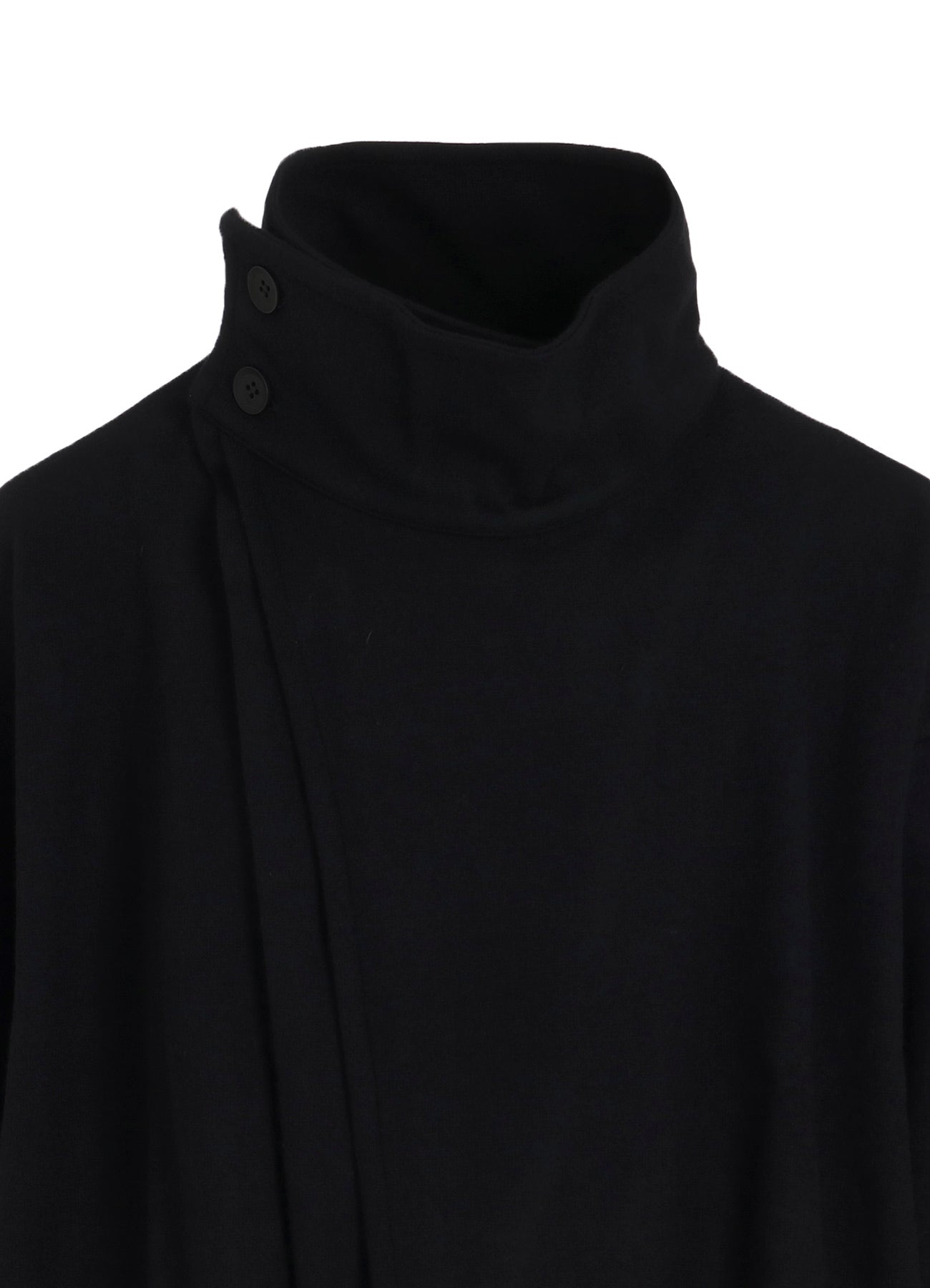 WOOLEN SINGLE JERSEY GATHERED PO A