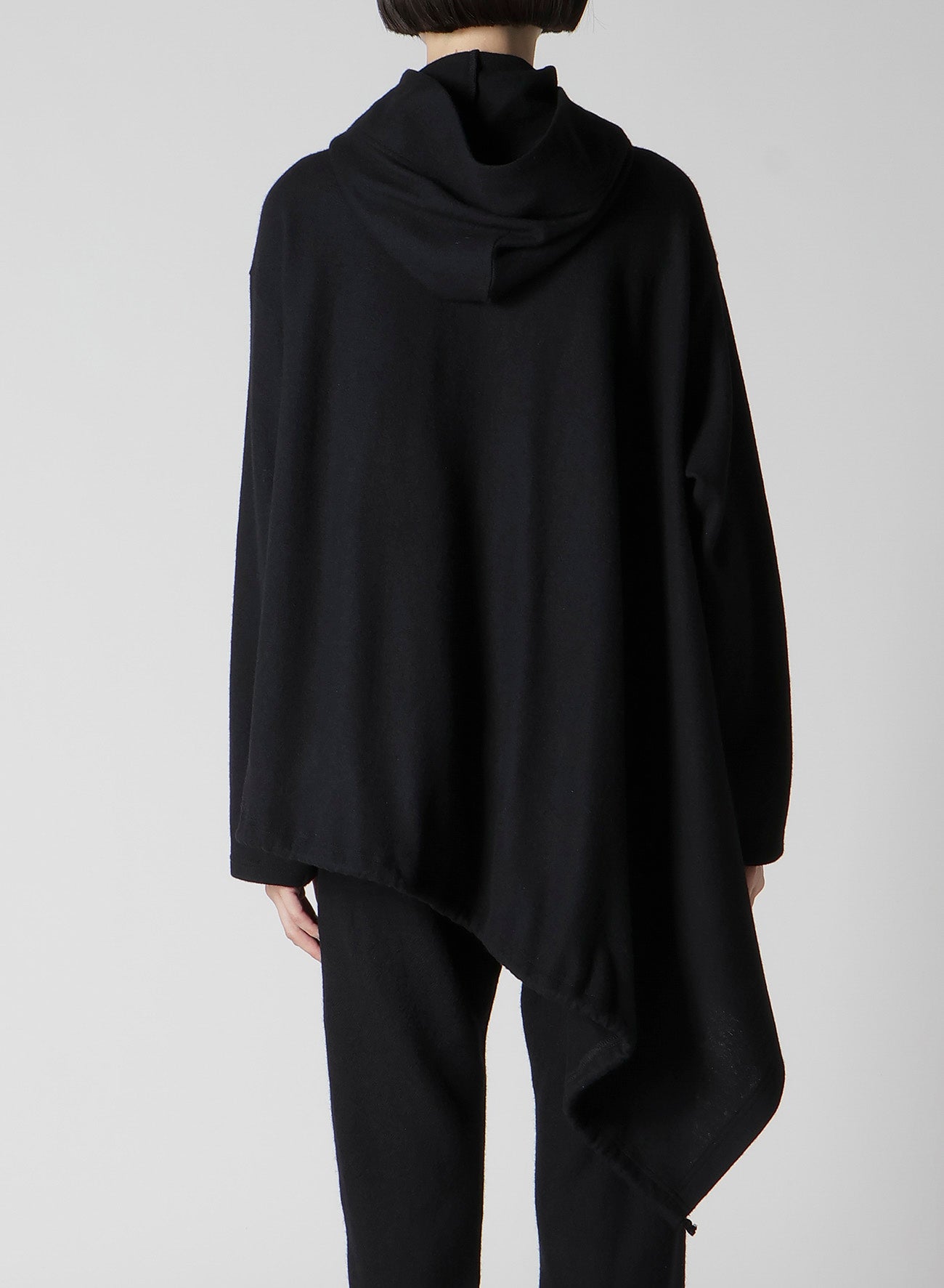 WOOLEN SINGLE JERSEY GATHERED PO B