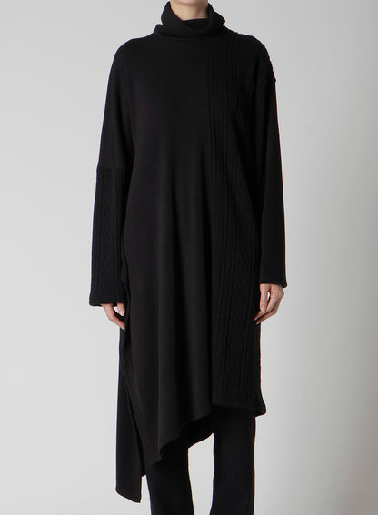 INTERLOCK PANELED HIGH NECK PO