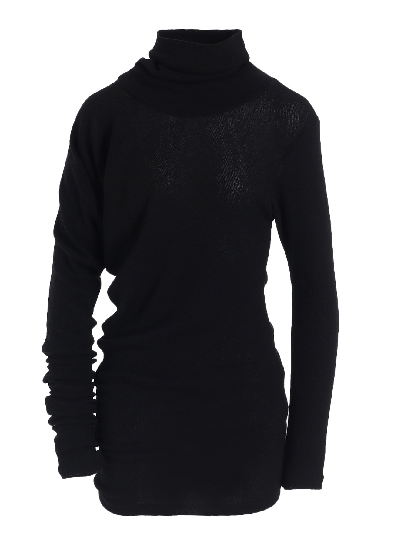 HIGH TWISTED LINKS DRAPED TURTLE NECK PO