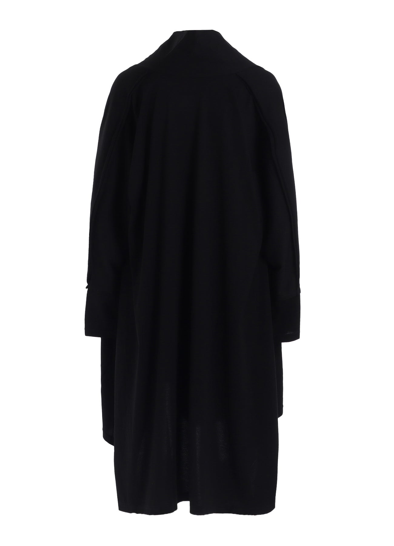 COTTON SINGLE JERSEY LONG CARDIGAN