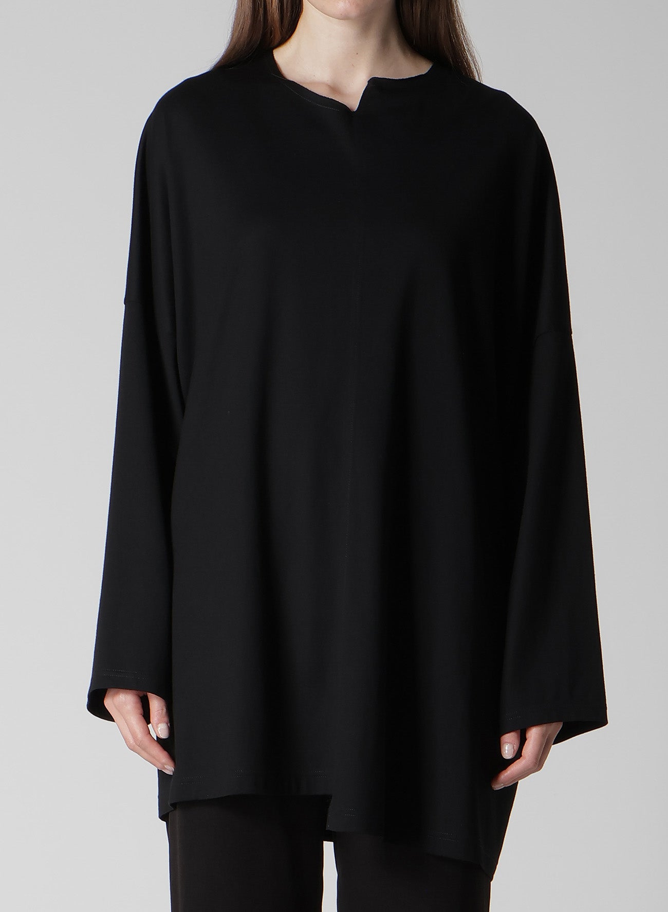 COTTON SINGLE JERSEY PANELED PO