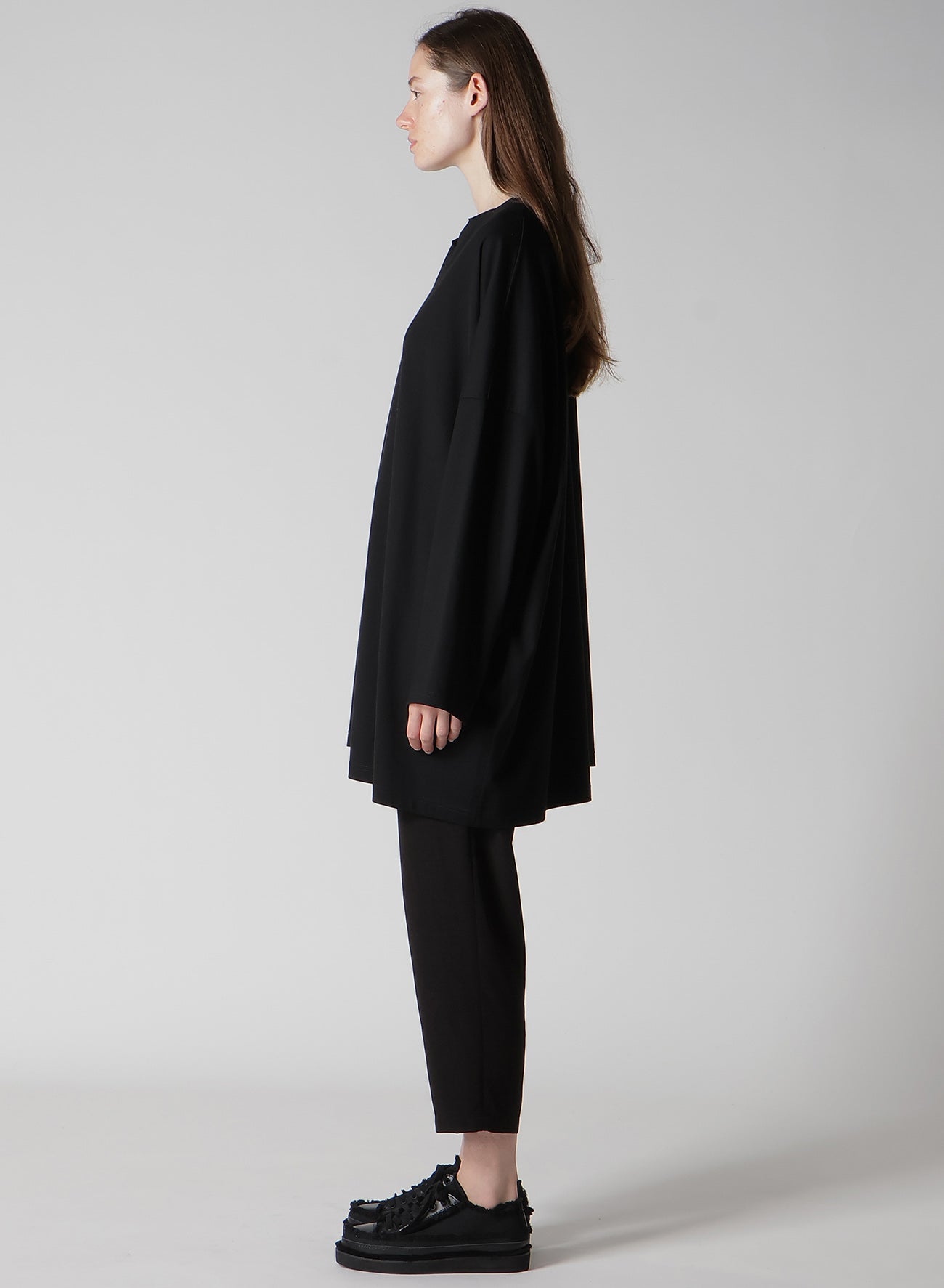 COTTON SINGLE JERSEY PANELED PO