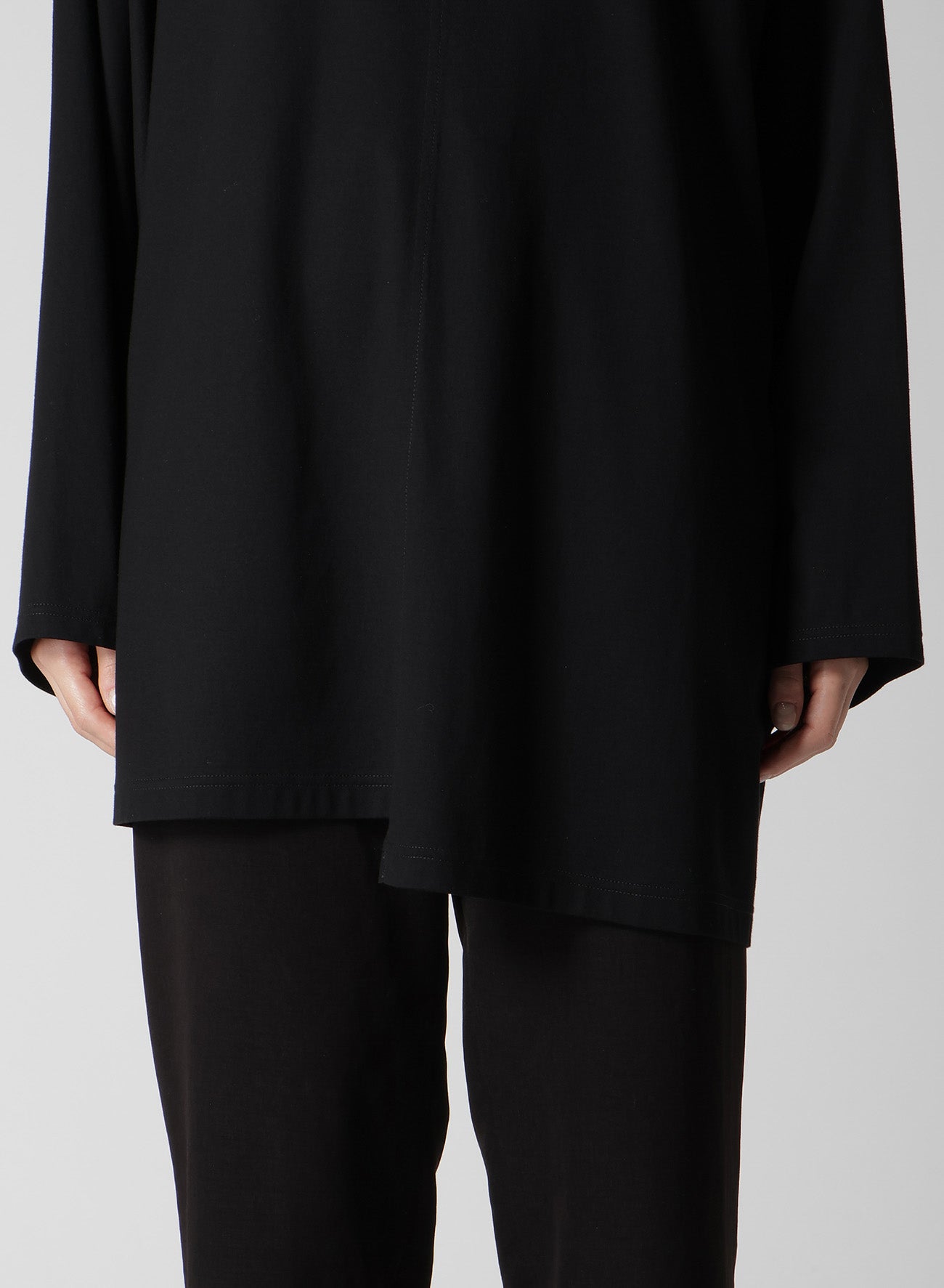 COTTON SINGLE JERSEY PANELED PO