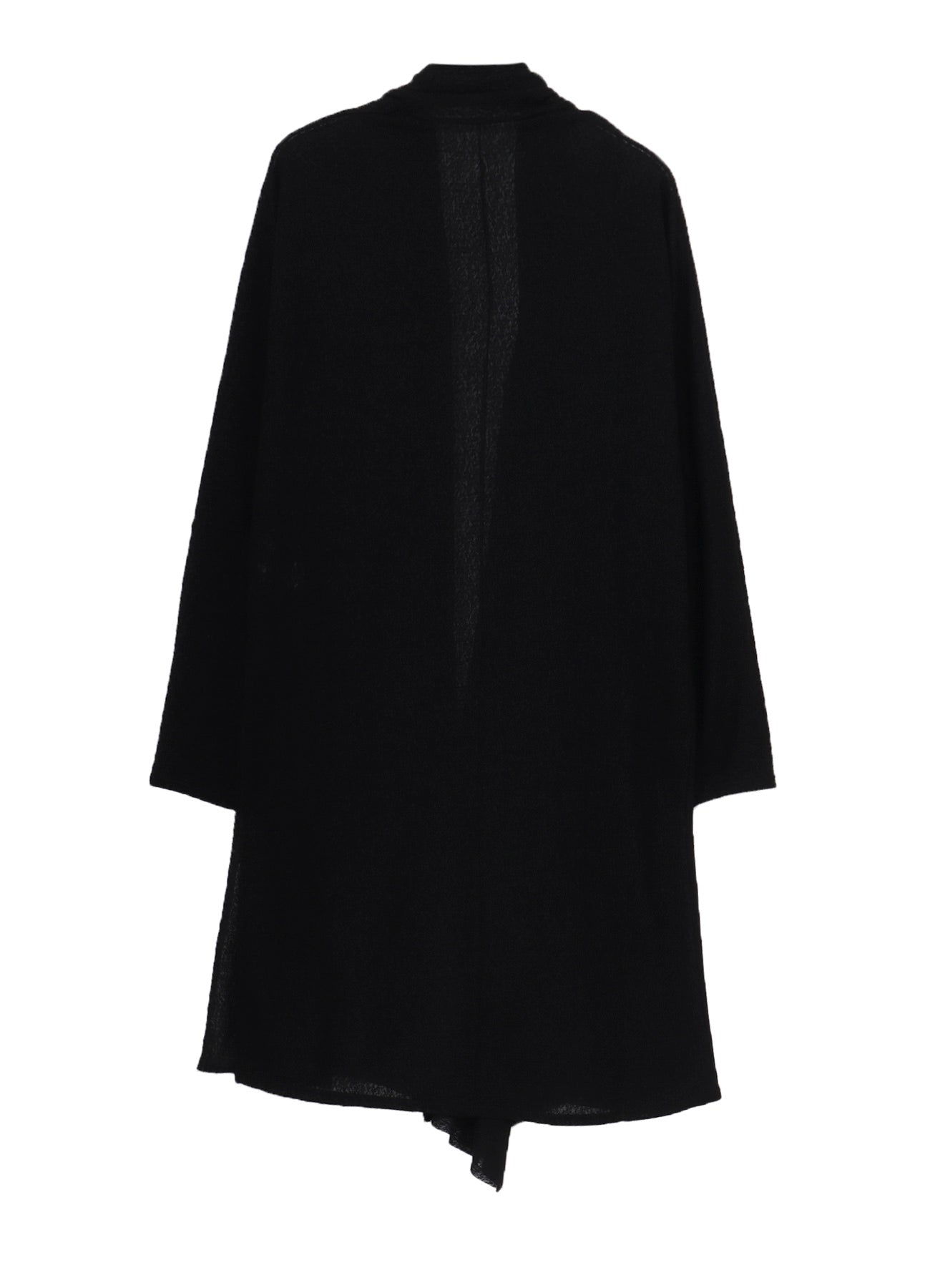 JACQUARD WOOL LACE STOLE CARDIGAN