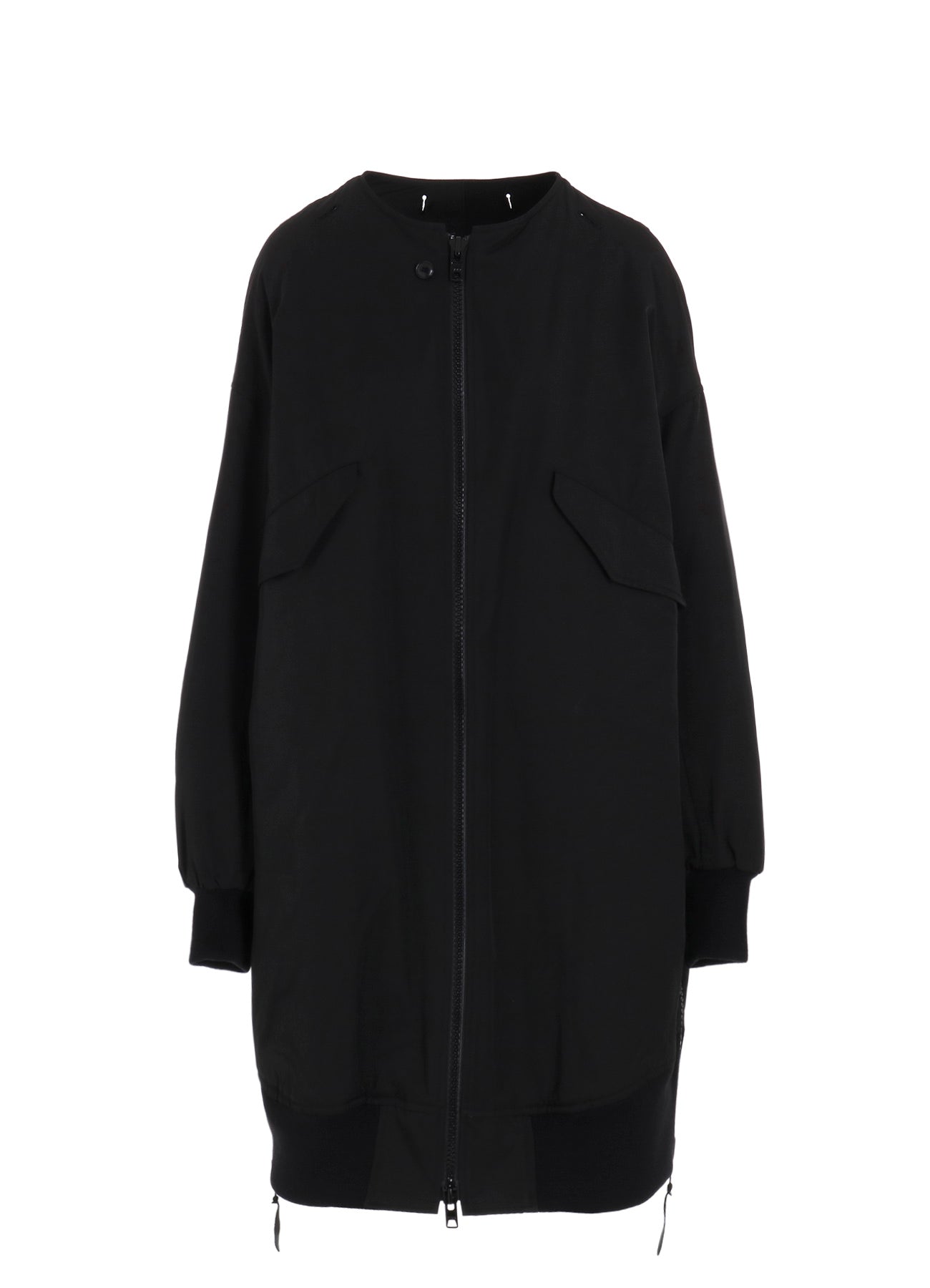 Ny/C TWILL HOODED BOMBER