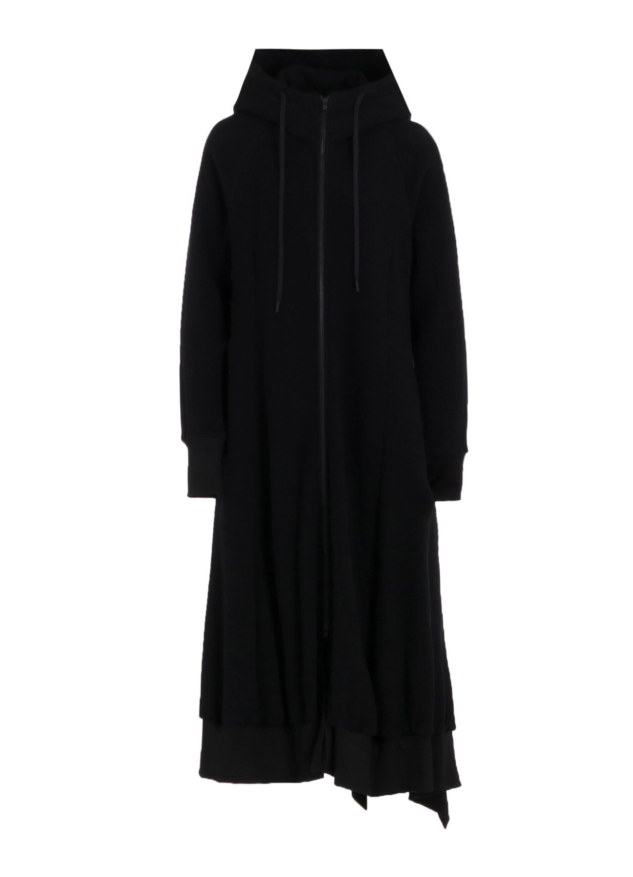 Liy/C BRUSHED FRENCH TERRY HOODED TRACK DRESS