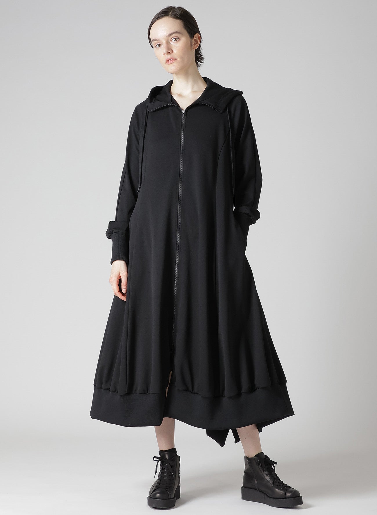 Pe JERSEY TWILL HOODED TRACK DRESS