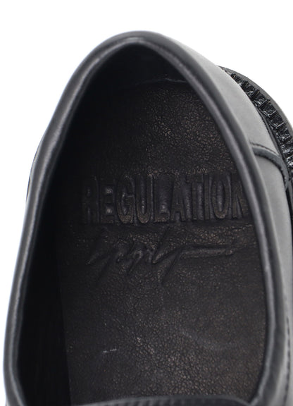 SOFT SMOOTH LEATHER PLATFORM LOAFER