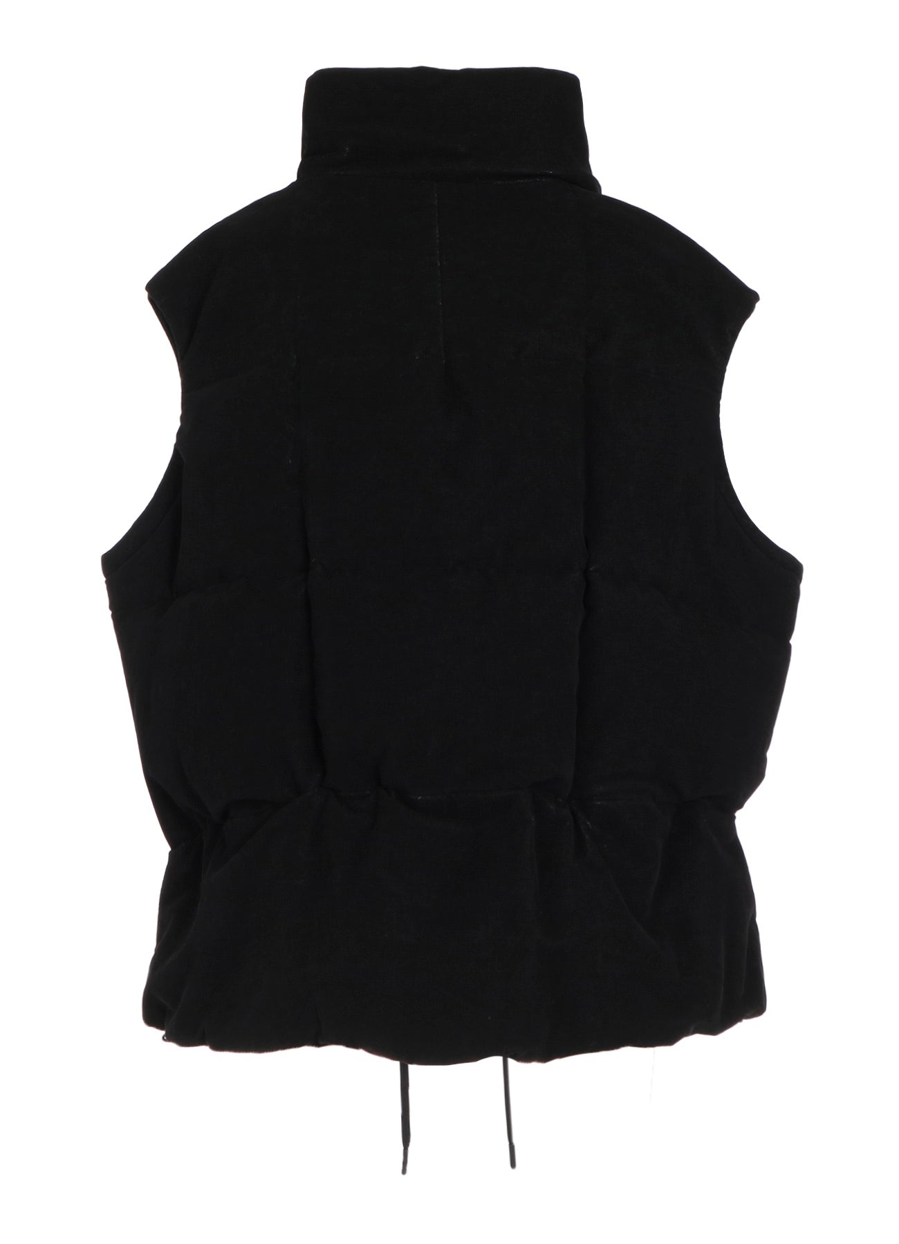 STRETCHED VELVET PADDED VEST