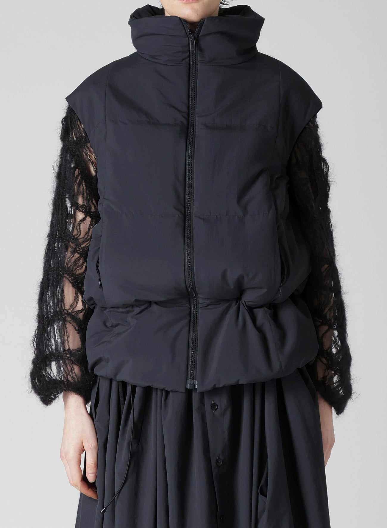 VINTAGE HIGH D TAFFETA PADDED VEST