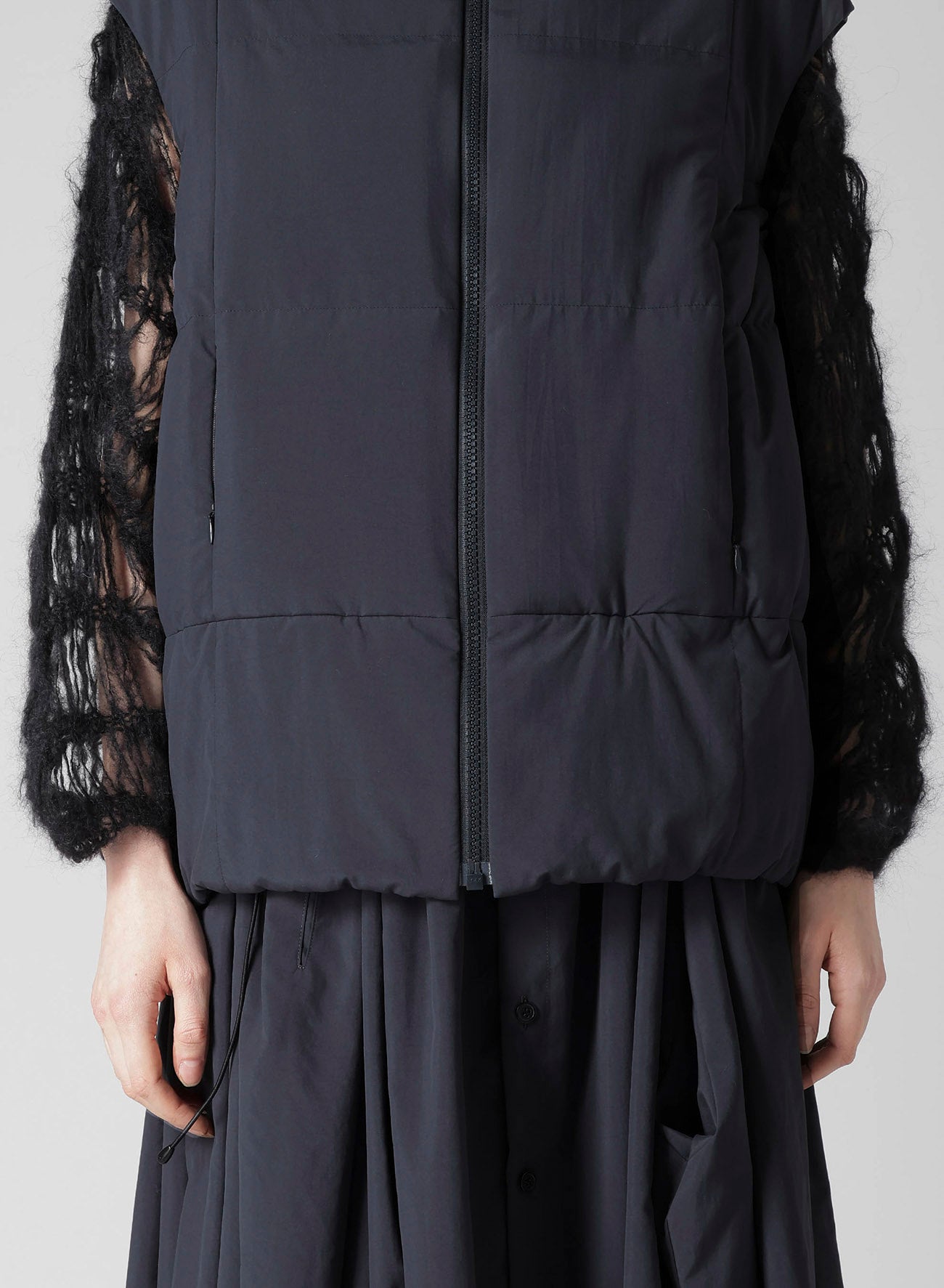 VINTAGE HIGH D TAFFETA PADDED VEST