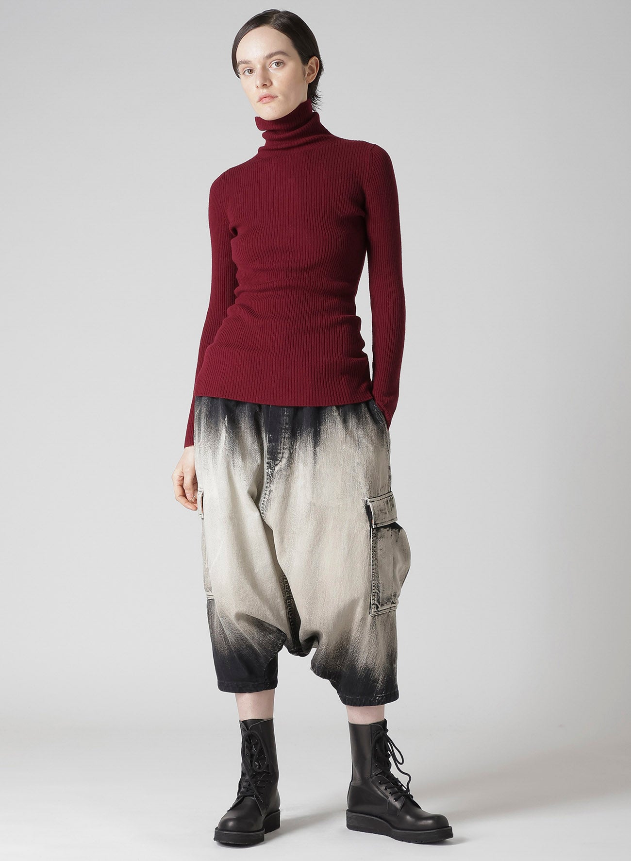 QUARTZ 2/26 RIBBED HIGH NECK