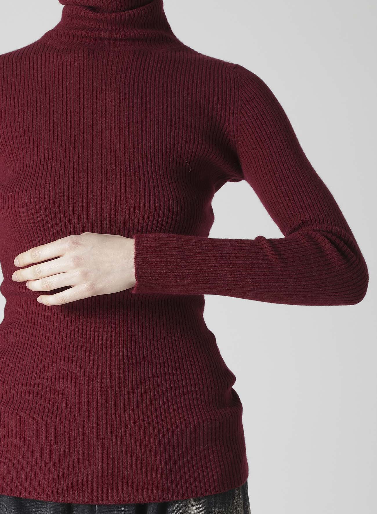 QUARTZ 2/26 RIBBED HIGH NECK