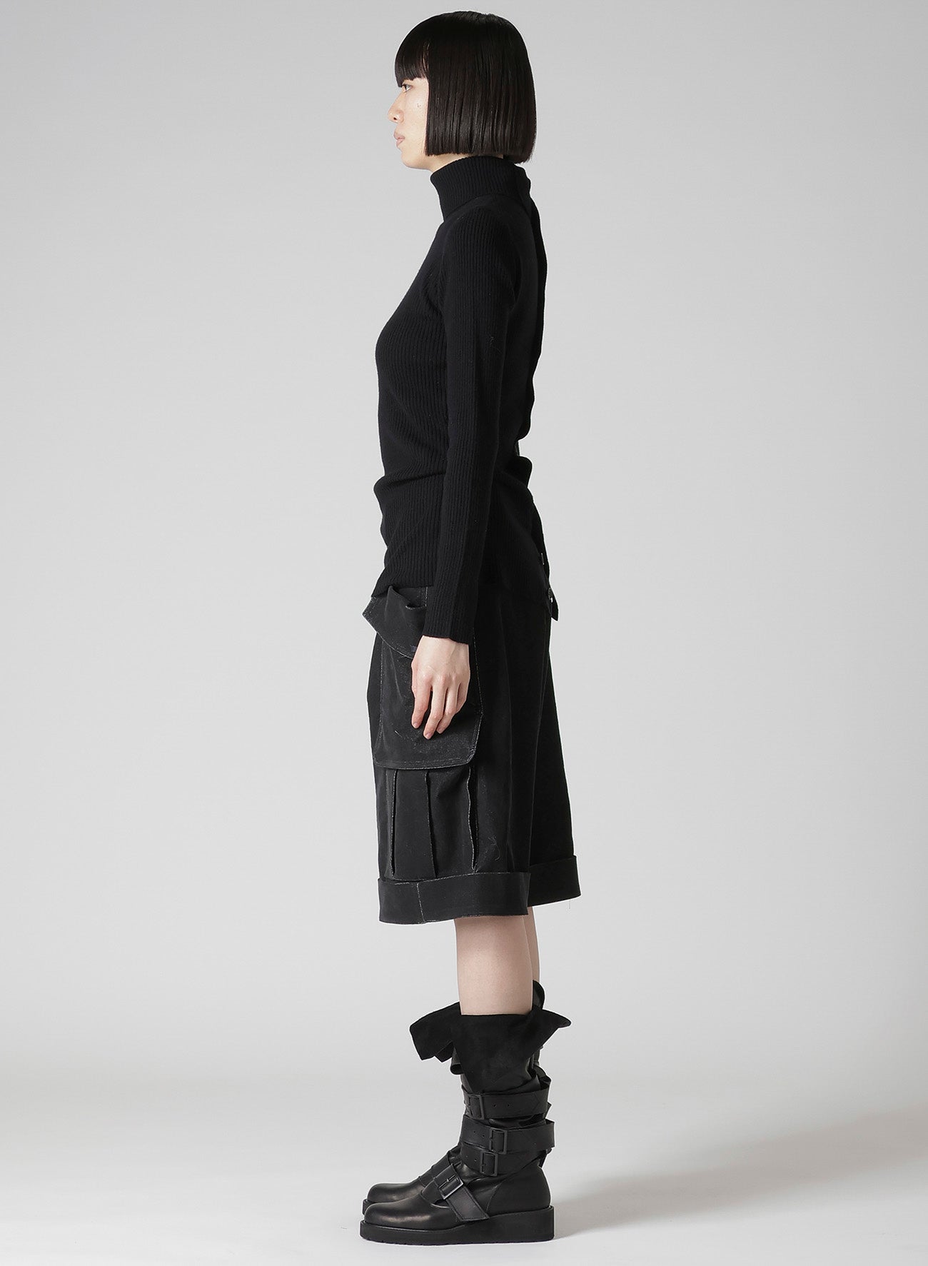 QUARTZ 2/26 RIBBED HIGH NECK