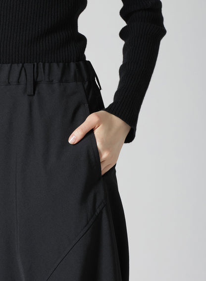 GABARDINE PANELED SALOUEL PANTS